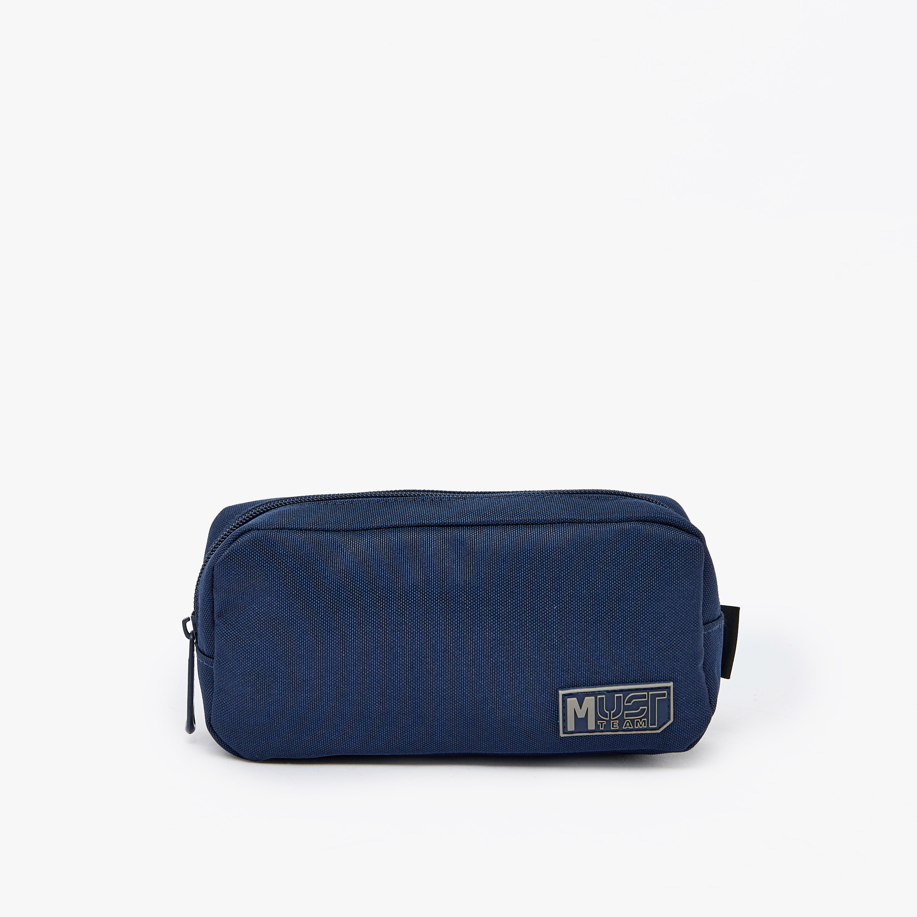 MustTeam Solid Pencil Pouch with Zip Closure-school-stationery-pencilcases-image-1