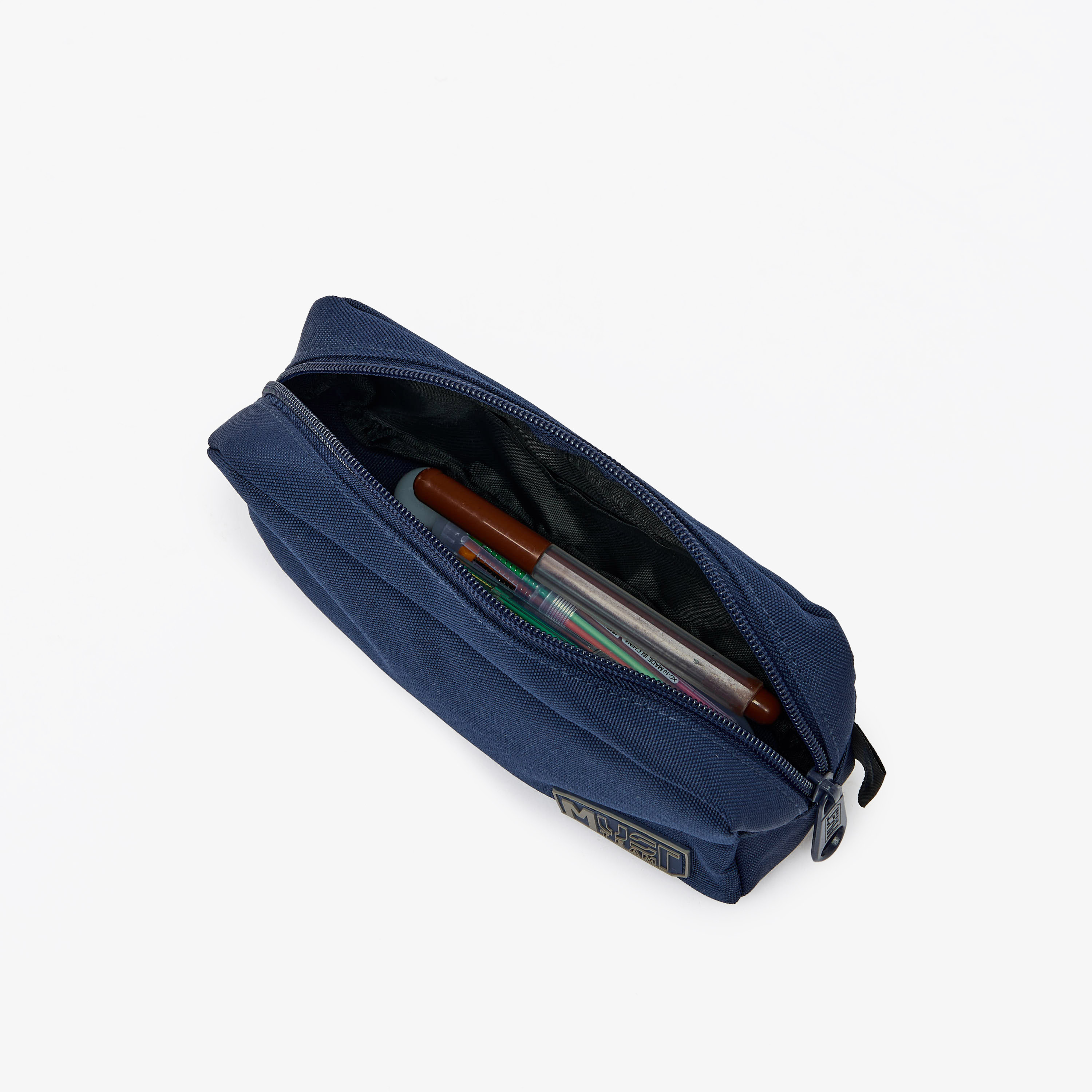 MustTeam Solid Pencil Pouch with Zip Closure-school-stationery-pencilcases-image-8