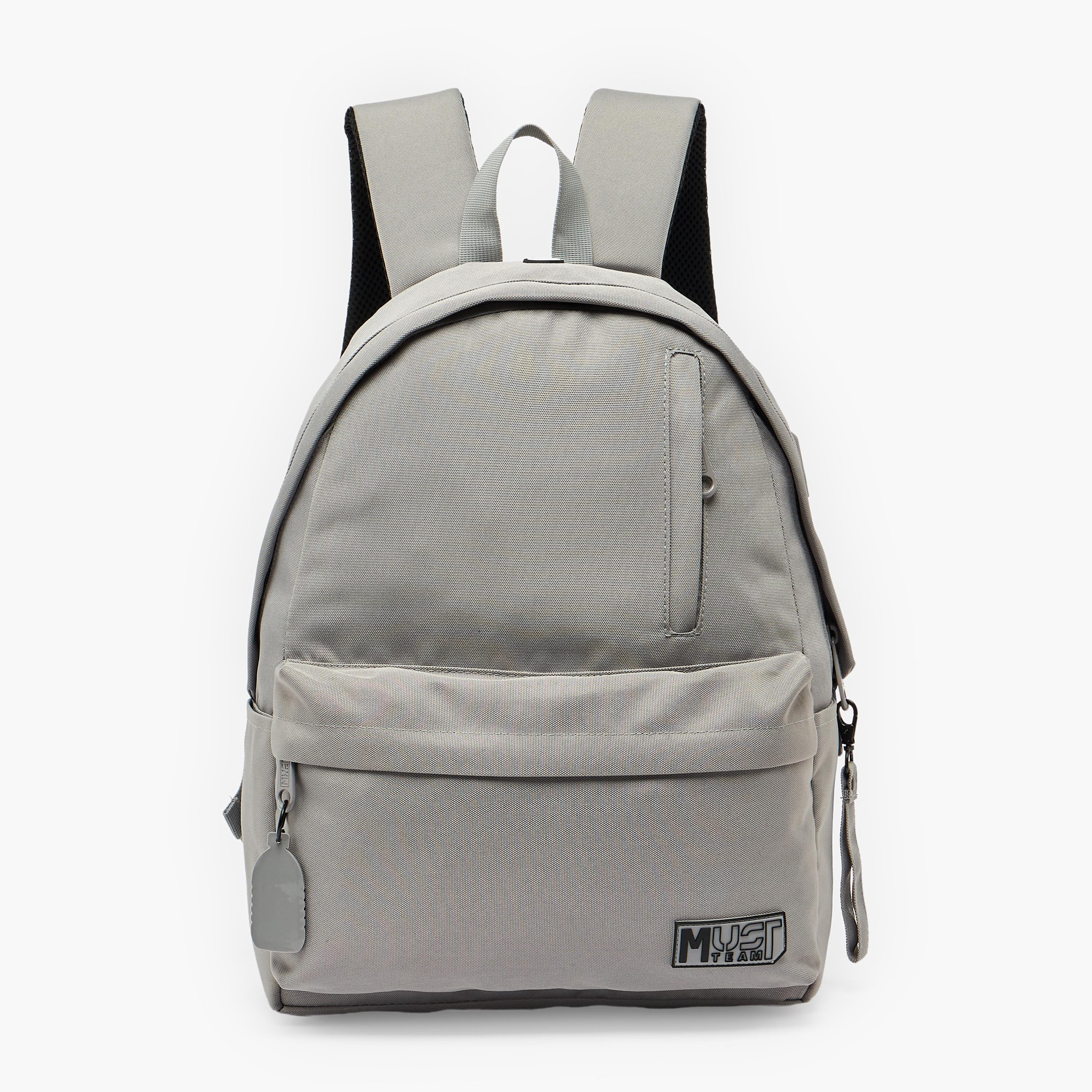MustTeam Solid Backpack for Boys 8-13 Years with Stationery Organizer - 17 inches-school-bagsandbackpacks-backpacks-image-1