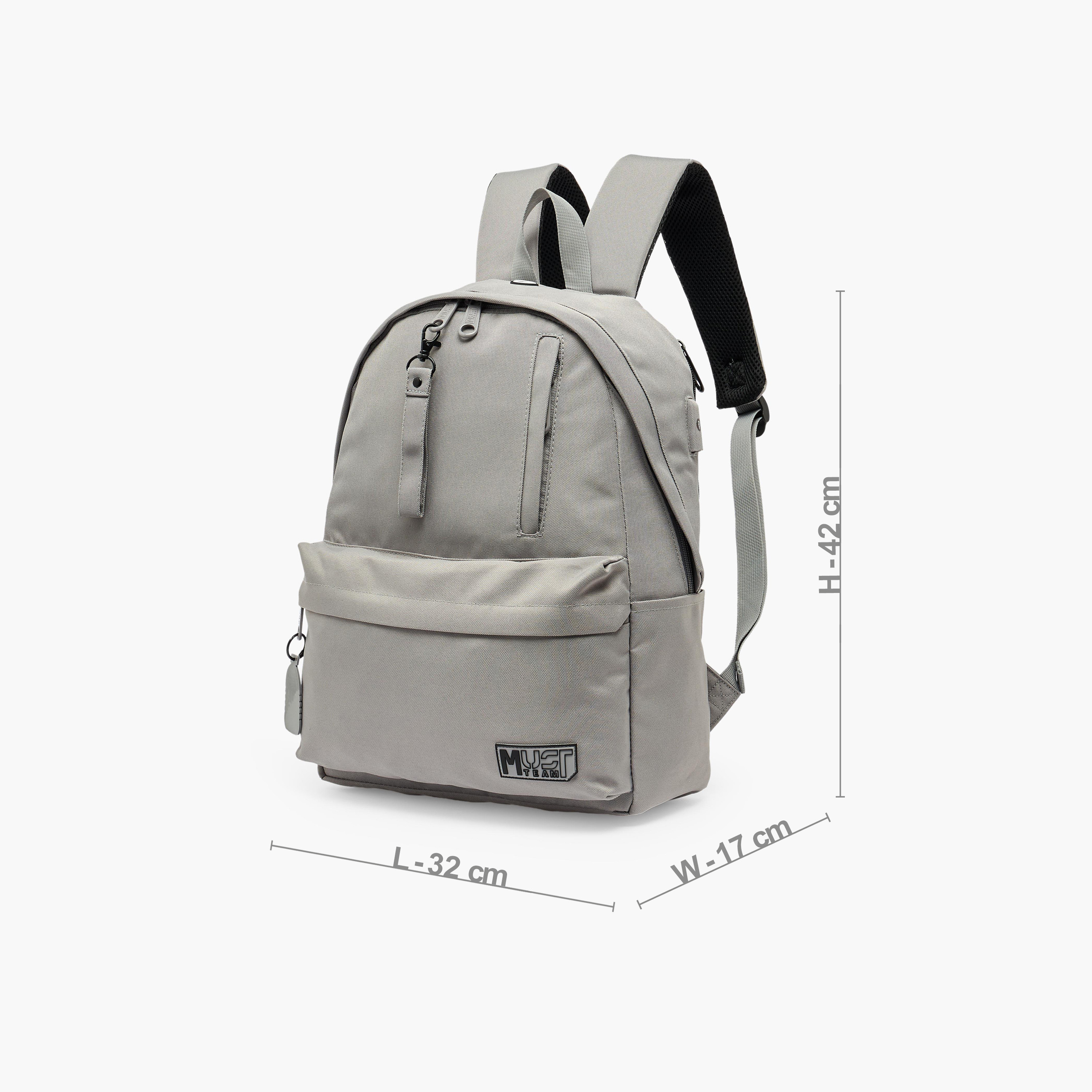 MustTeam Solid Backpack for Boys 8-13 Years with Stationery Organizer - 17 inches-school-bagsandbackpacks-backpacks-image-7