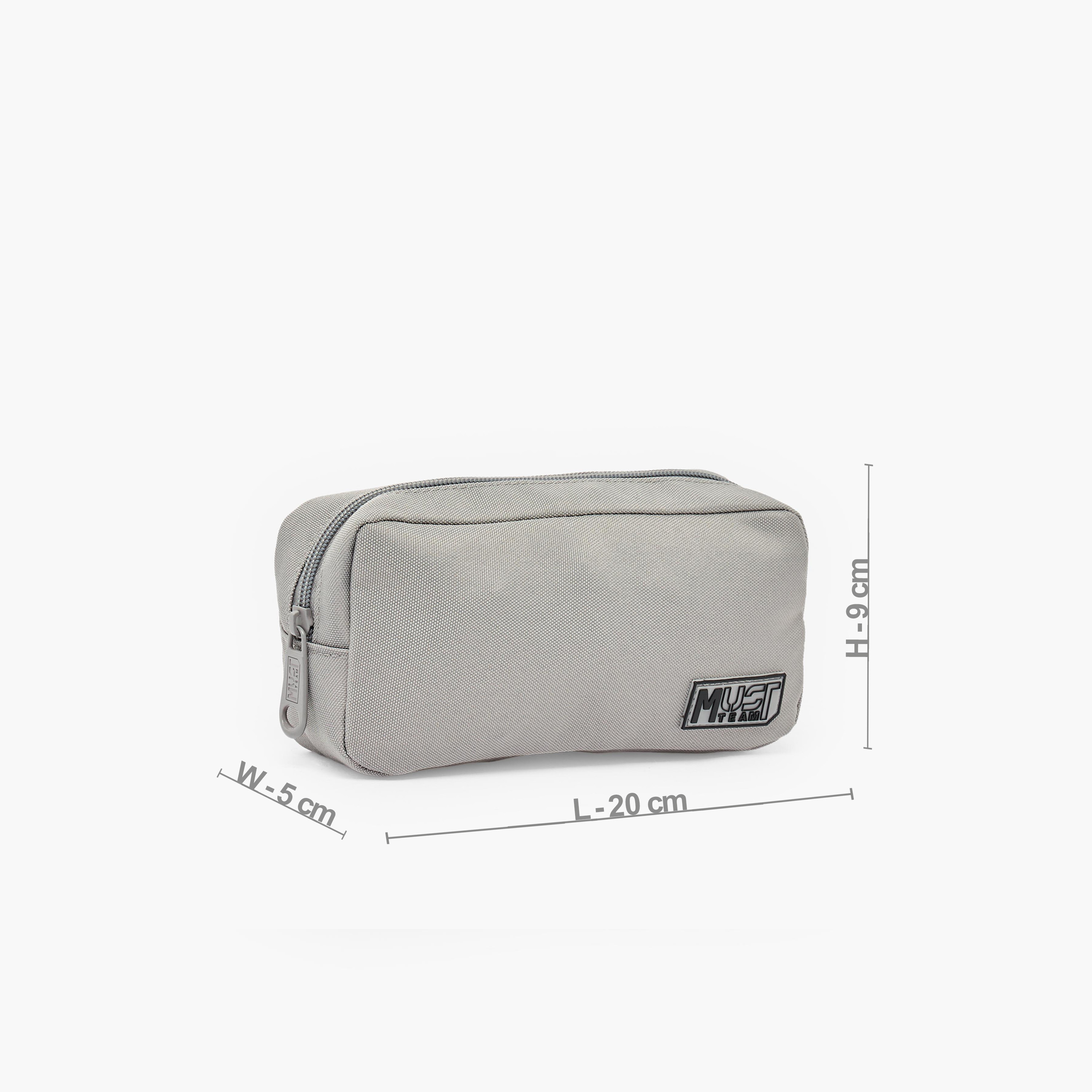 MustTeam Solid Pencil Pouch with Zip Closure-school-stationery-pencilcases-image-4