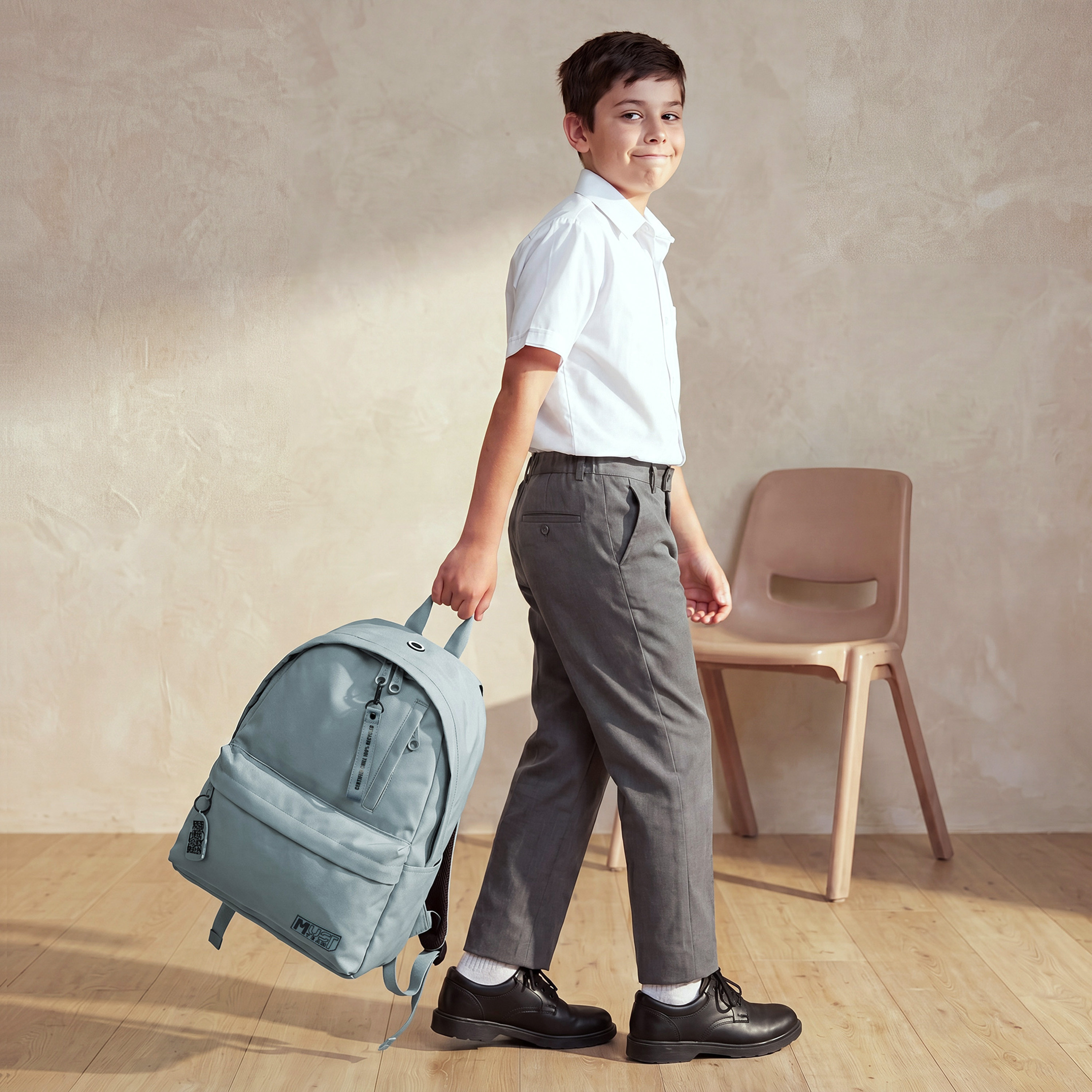 شنطة ظهر سادة للأولاد 8-13 سنة بأحزمة قابلة للتعديل من مست تيم - 17 بوصة-school-bagsandbackpacks-backpacks-image-3