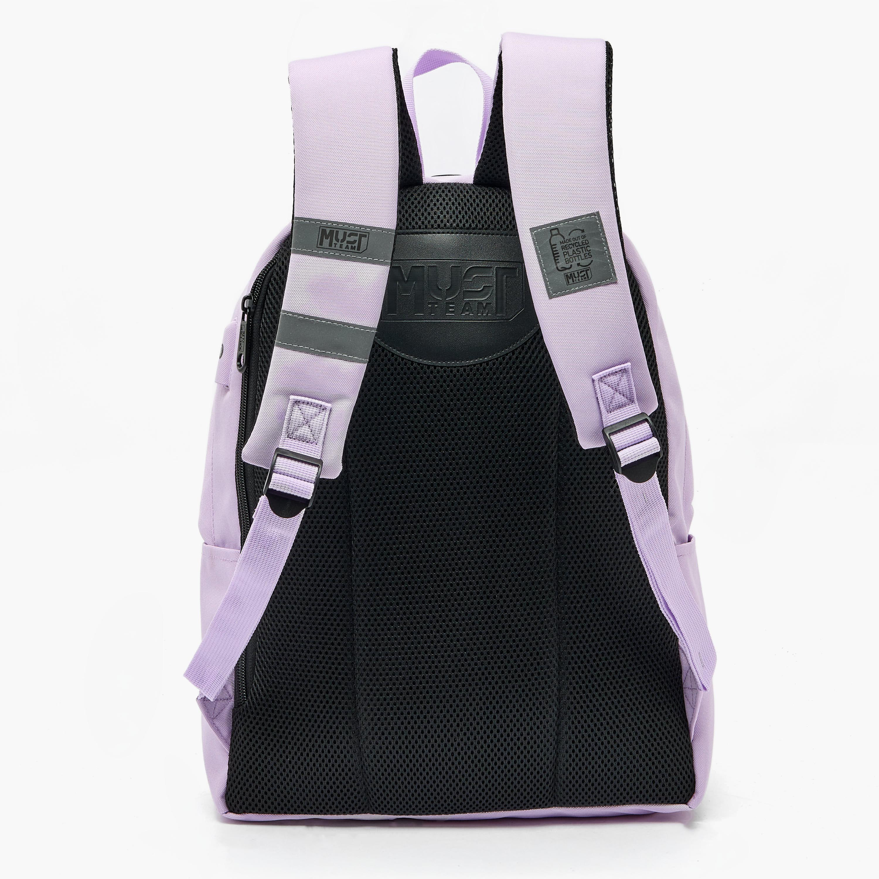 MustTeam Solid Backpack for Girls 8-13 Years with Adjustable Straps - 17 inches-school-bagsandbackpacks-backpacks-image-11