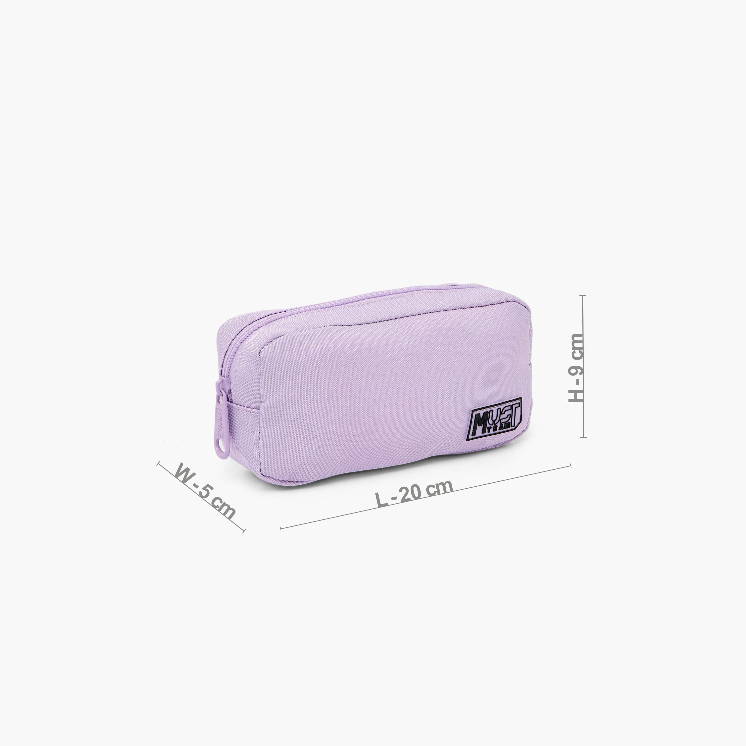 MustTeam Solid Pencil Pouch with Zip Closure-school-stationery-pencilcases-image-4