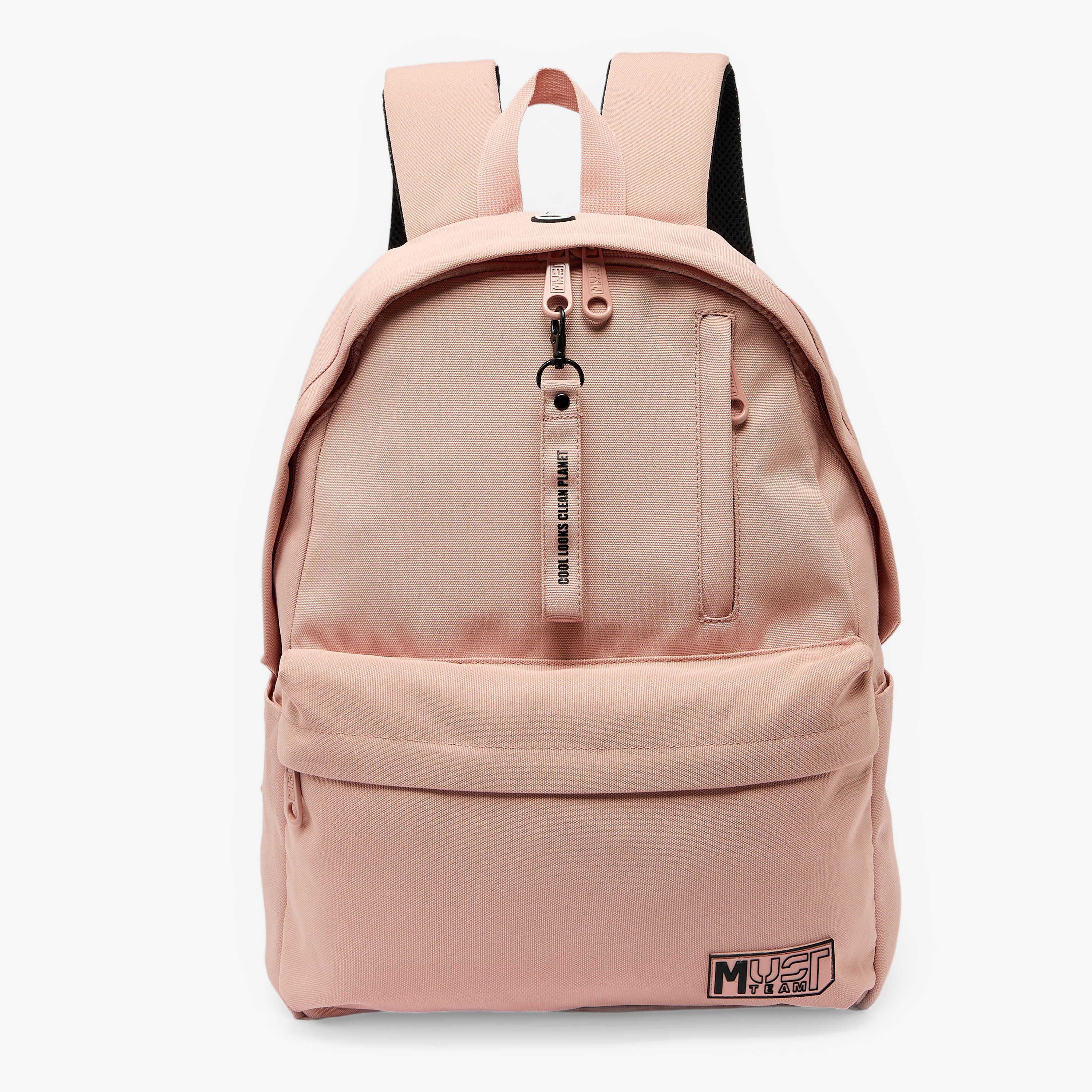 شنطة ظهر سادة للبنات 8-13 سنة بأحزمة كتف قابلة للتعديل من مست تيم - 17 بوصة-school-bagsandbackpacks-backpacks-image-1