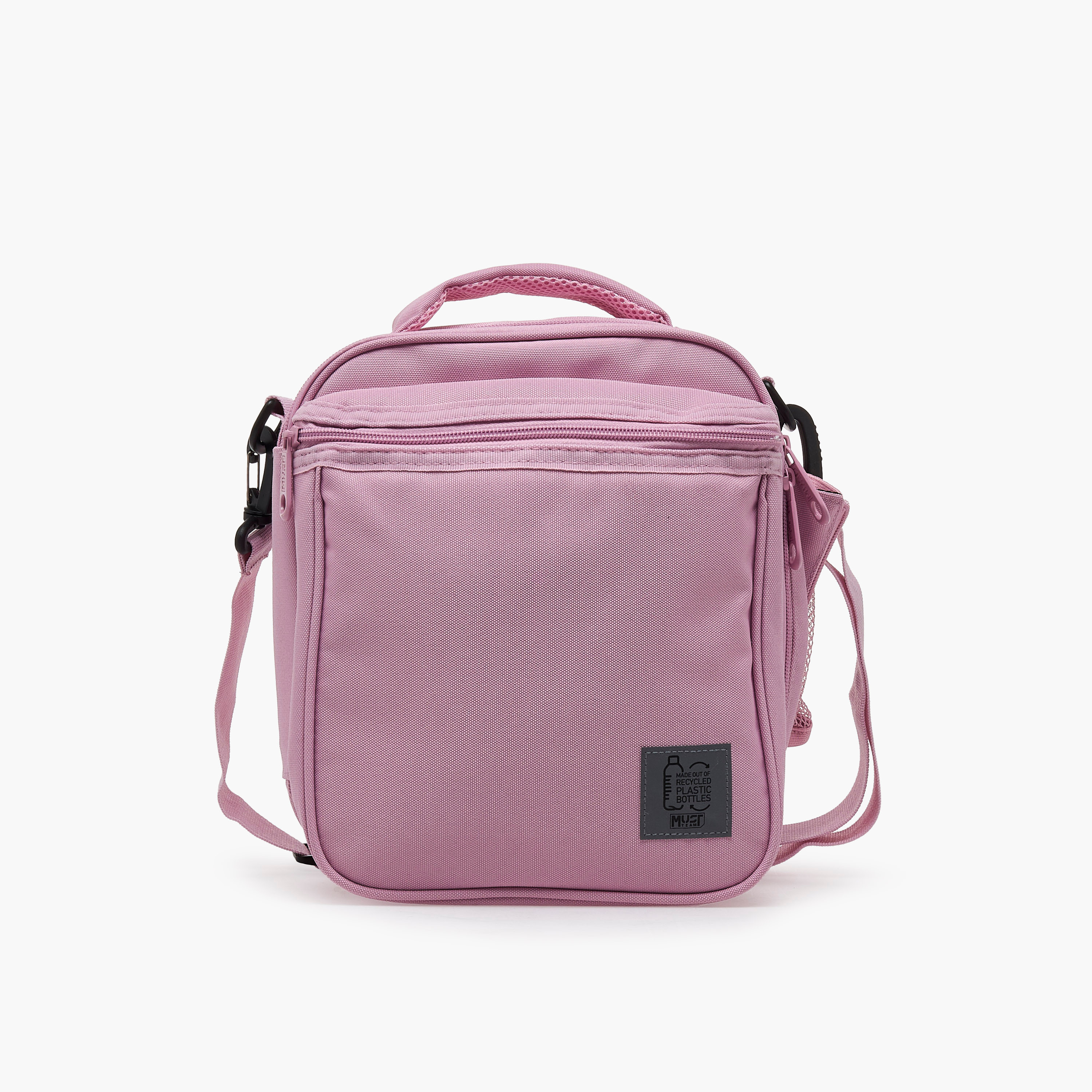 MustTeam Solid Lunch Bag for Girls 8-13 Years with Detachable Strap-school-lunchessentials-lunchbags-image-1