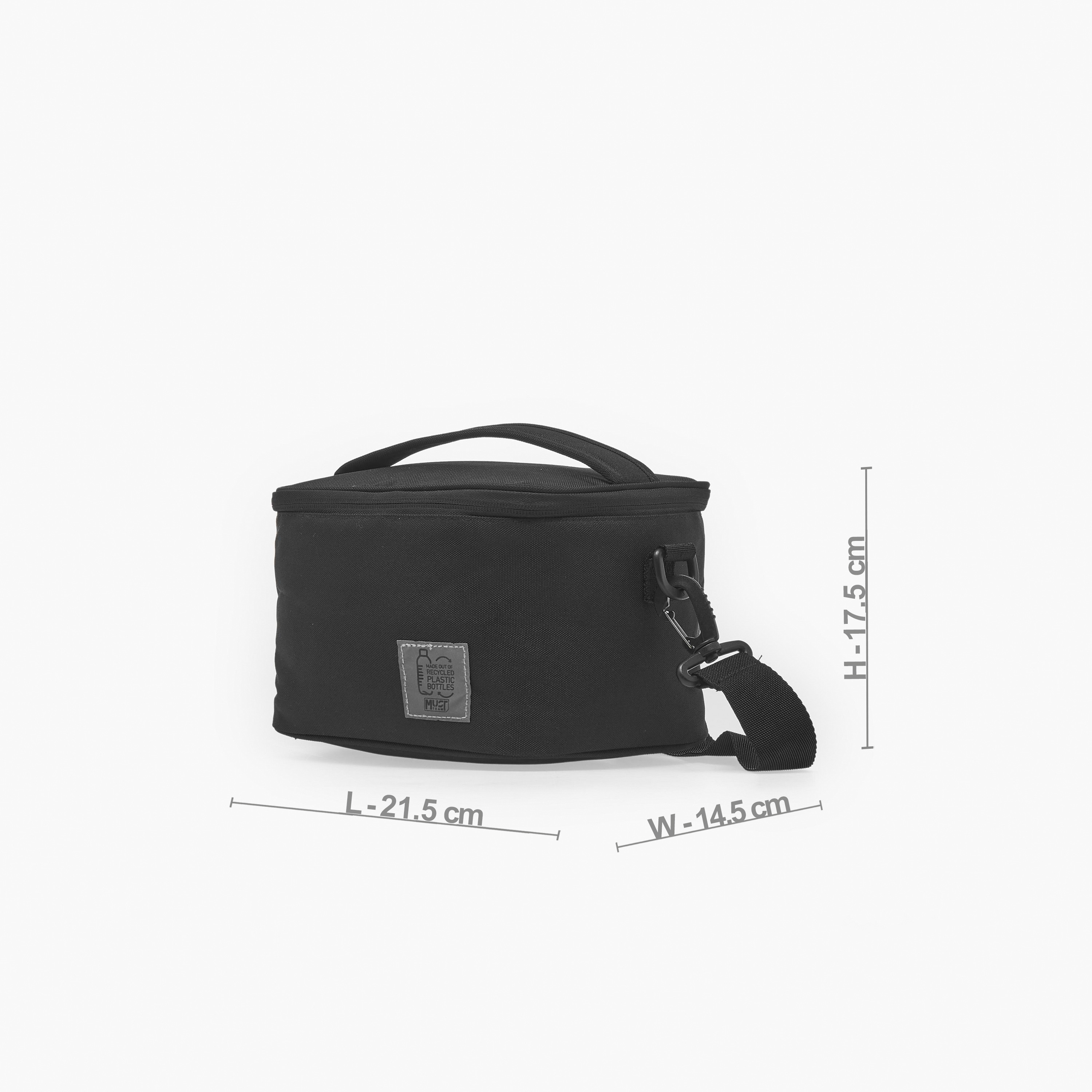 MustTeam Solid Lunch Bag for Boys 8-13 Years with Detachable Strap-school-lunchessentials-lunchbags-image-6