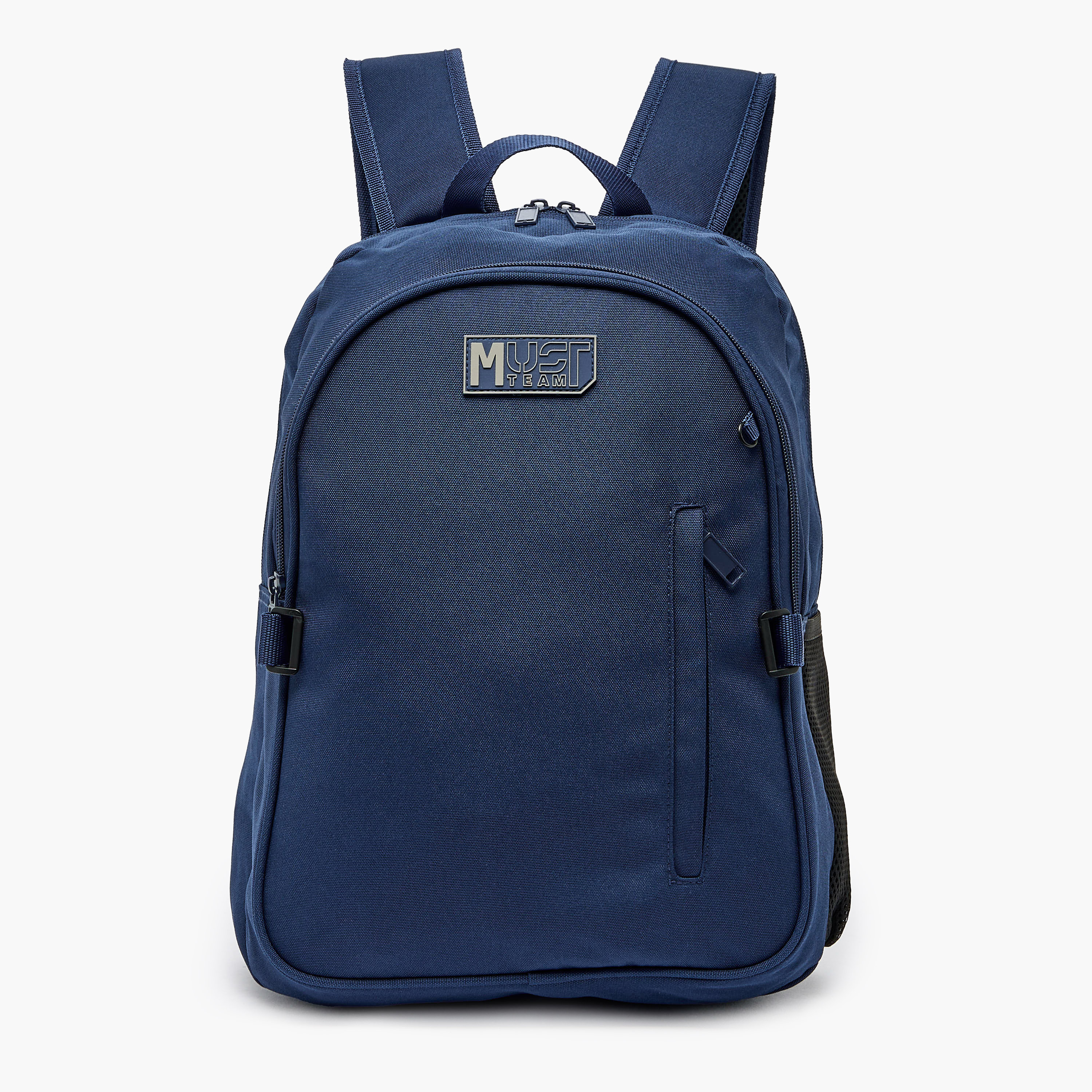 MustTeam Solid 3-Piece Backpack School Set for Boys 8-13 Years with Lunch Bag and Pouch - 16 inches-school-bagsandbackpacks-backpacks-image-5