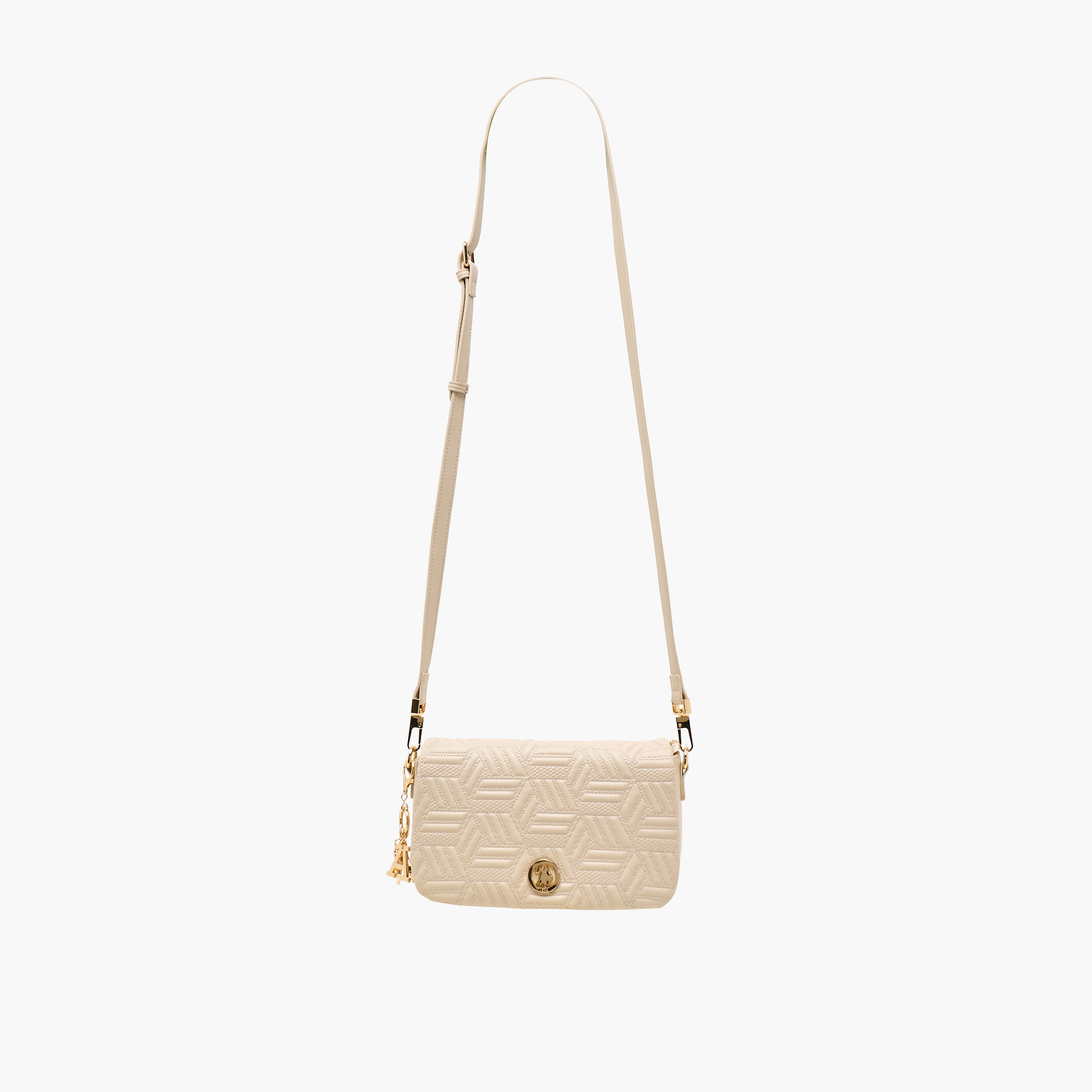 شنطة كروس بودي مبطنة بحزام قابل للتعديل من يو إس بولو أسن-women-bagsandwallets-handbags-image-3