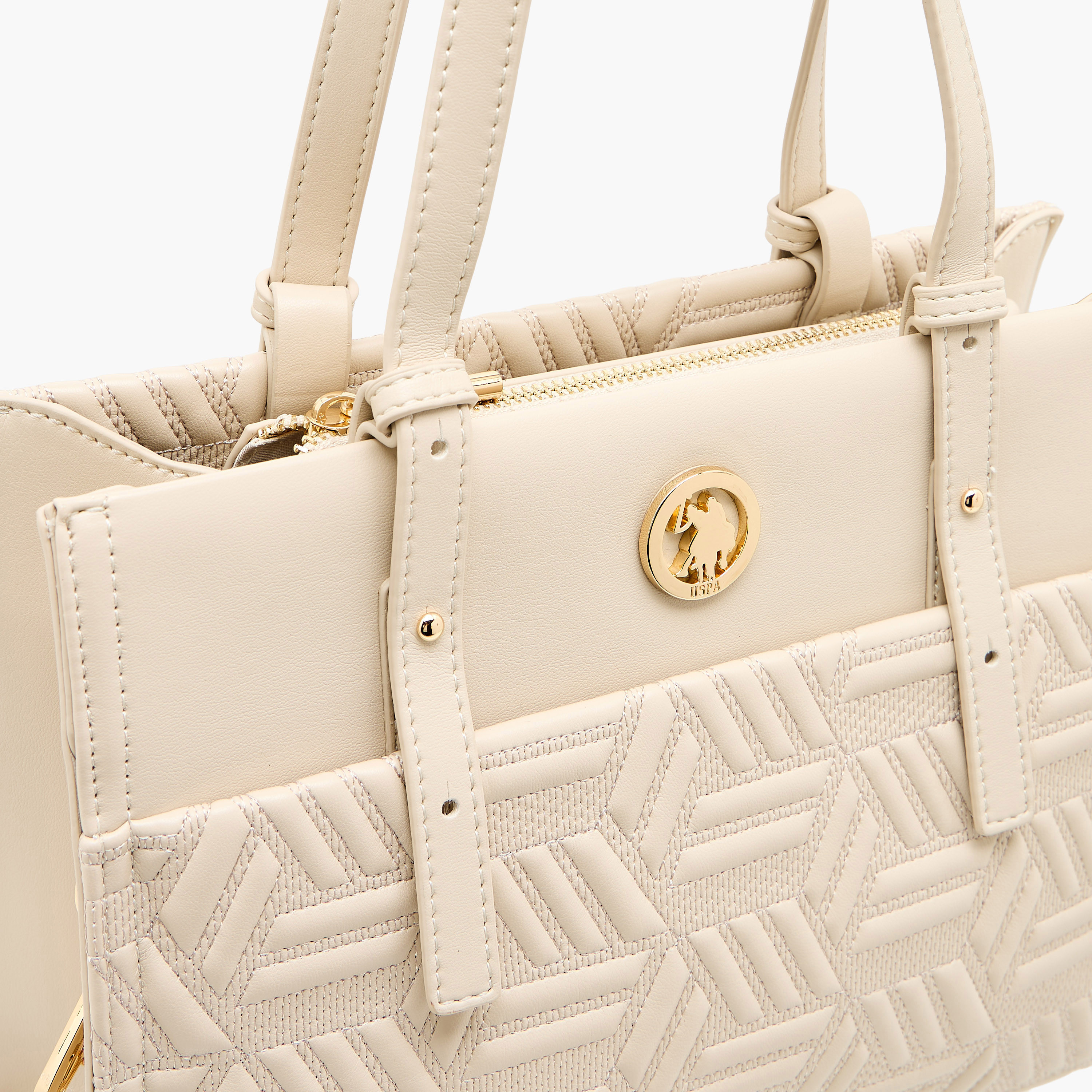 شنطة توت مبطنة بحزام قابل للفصل من يو إس بولو أسن-women-bagsandwallets-handbags-image-5