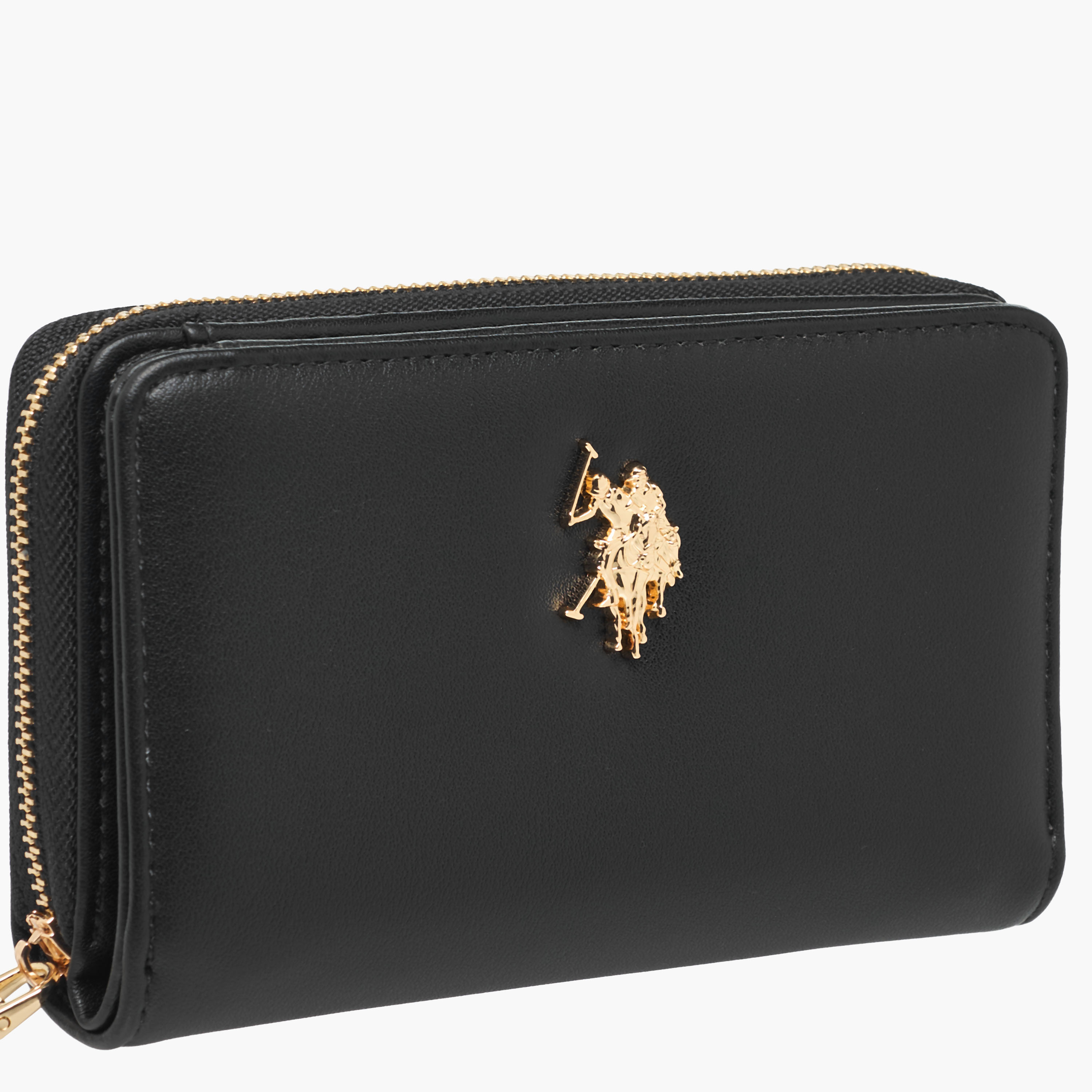 محفظة سادة بسحاب من يو أس بولو أسن-women-bagsandwallets-wallets-image-3