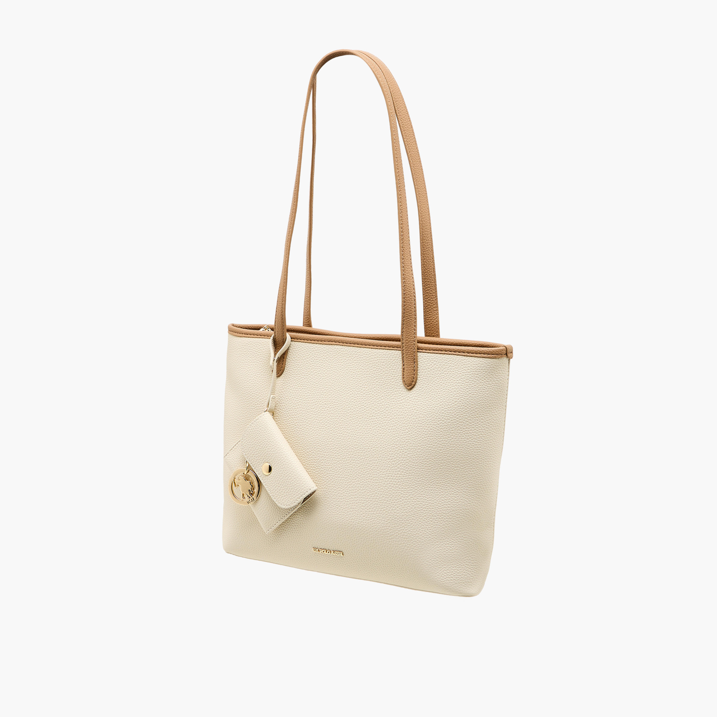 شنطة توتي بارزة الملمس مع شنطة صغيرة للعملات من يو إس بولو أسن-women-bagsandwallets-handbags-image-3