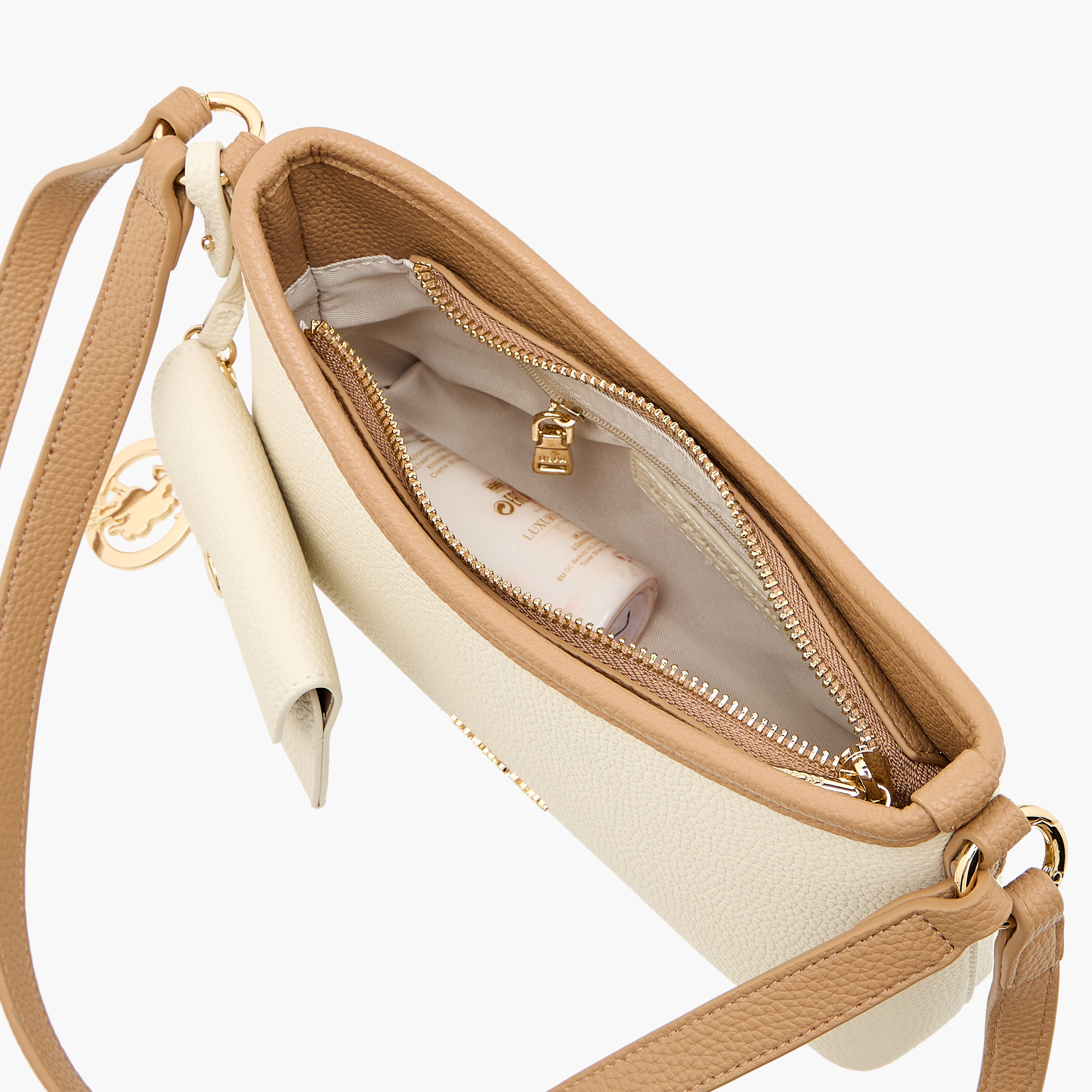 US POLO ASSN. Textured Shoulder Bag with Coin Pouch-women-bagsandwallets-handbags-image-10
