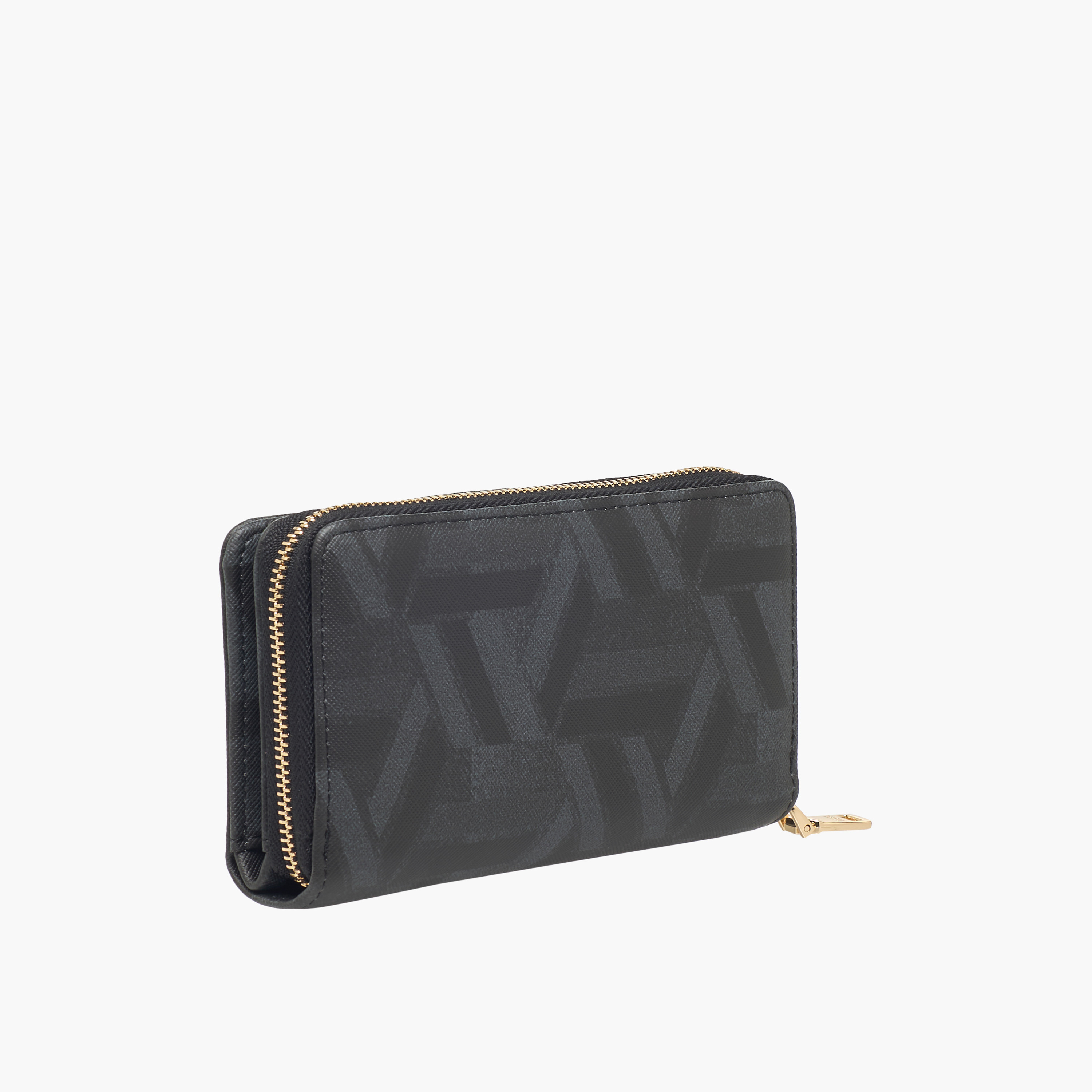 محفظة بطبعات هندسية وسحاب إغلاق من يو أس بولو أسن-women-bagsandwallets-wallets-image-2