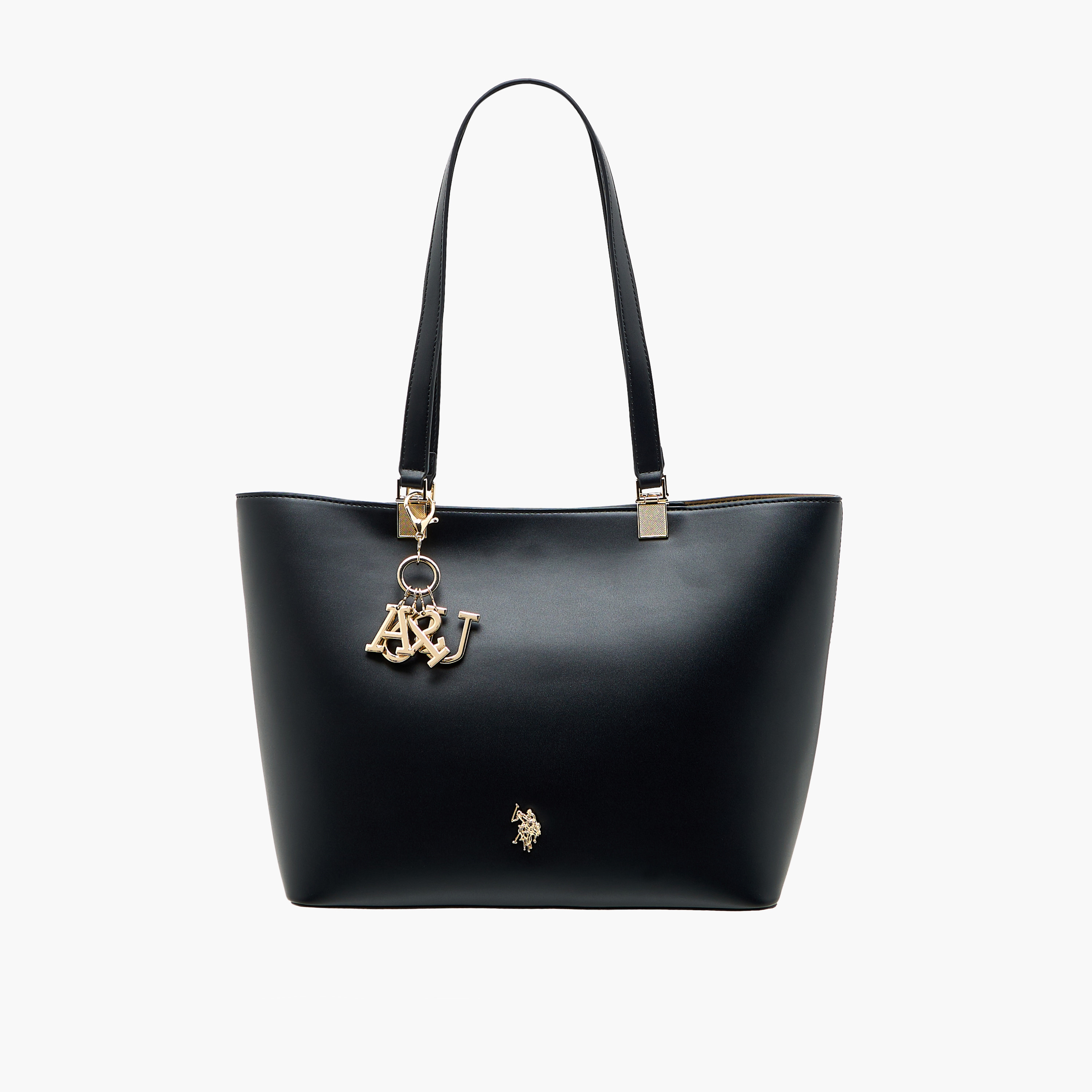 شنطة توت بحزام قابل للفصل وتفاصيل دلاية من يو إس بولو أسن-women-bagsandwallets-handbags-image-8