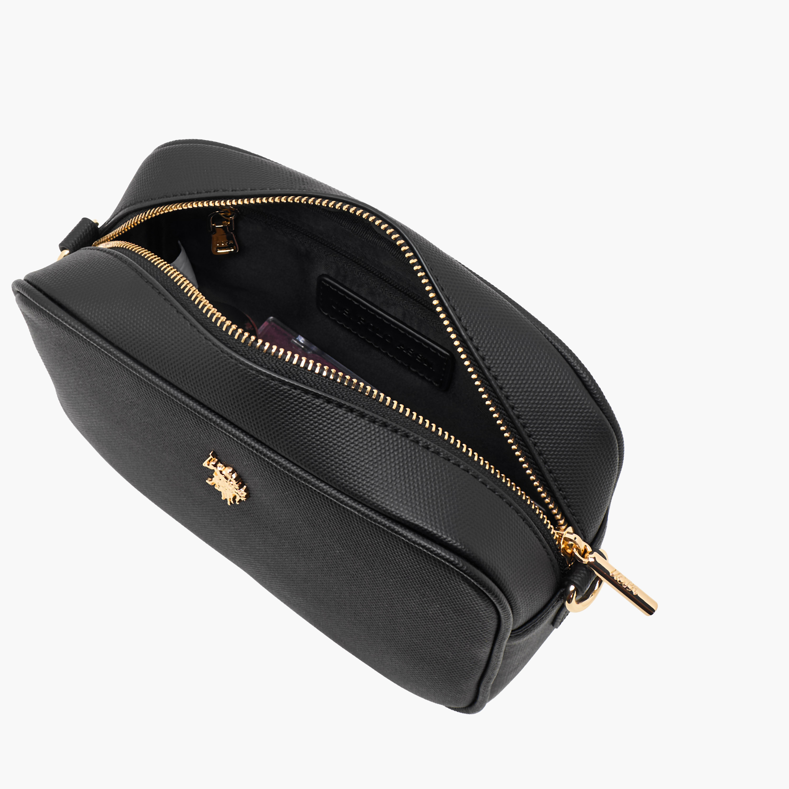 US POLO ASSN. Textured Crossbody Bag with Adjustable Strap-women-bagsandwallets-handbags-image-8