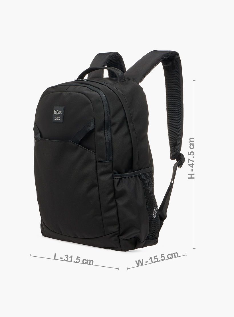 شنطة ظهر مدرسية سادة بأحزمة كتف مبطنة للأطفال بعمر 13 سنة من لي كوبر-boys-accessories-bagsandbackpacks-image-3