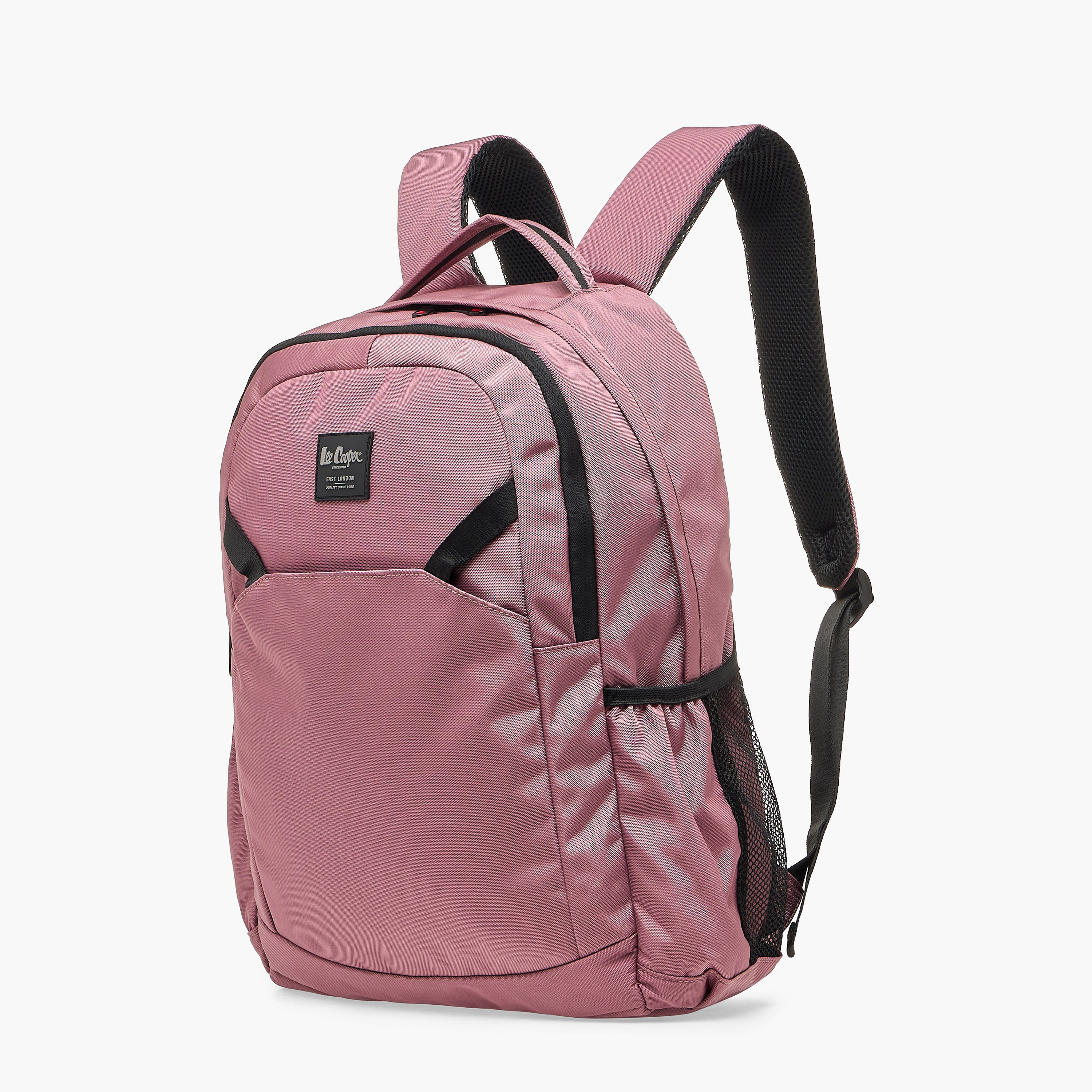 شنطة ظهر مدرسية سادة بأحزمة كتف مبطنة للأطفال بعمر 13 سنة من لي كوبر-boys-accessories-bagsandbackpacks-image-5