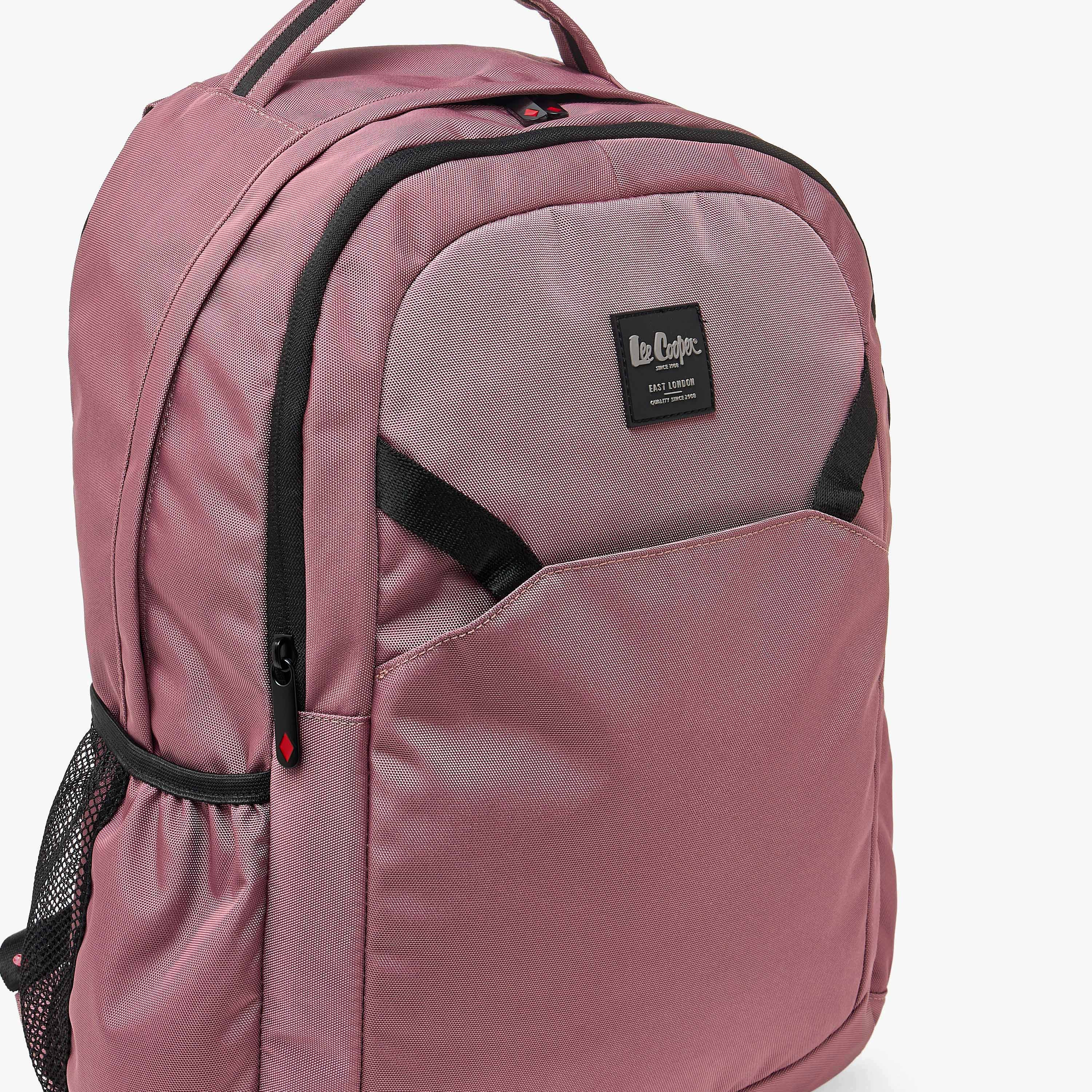 شنطة ظهر مدرسية سادة بأحزمة كتف مبطنة للأطفال بعمر 13 سنة من لي كوبر-boys-accessories-bagsandbackpacks-image-2