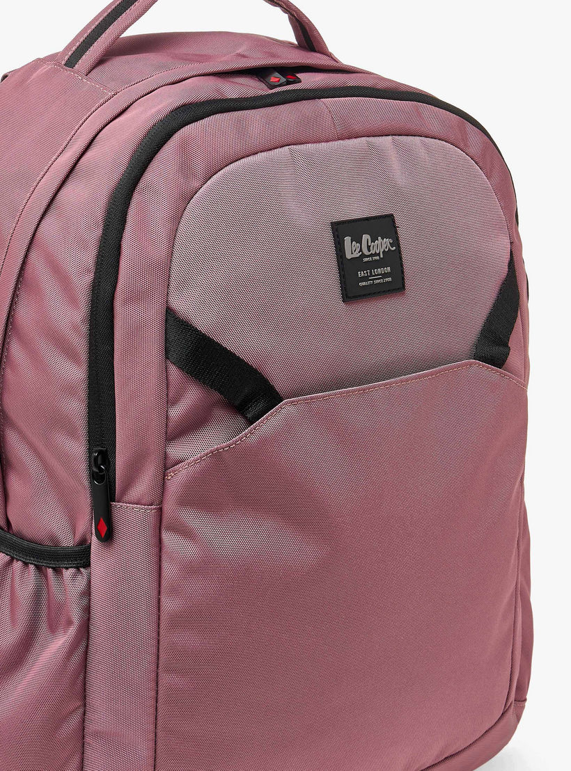 شنطة ظهر مدرسية سادة بأحزمة كتف مبطنة للأطفال بعمر 13 سنة من لي كوبر-boys-accessories-bagsandbackpacks-image-2