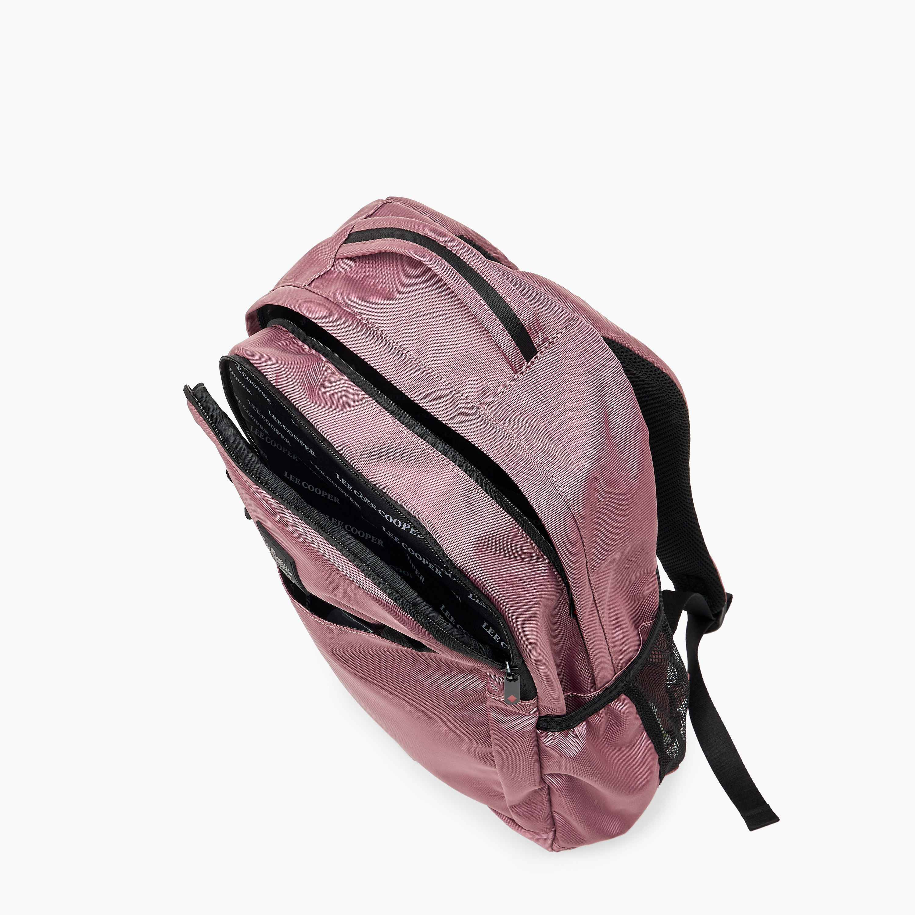 شنطة ظهر مدرسية سادة بأحزمة كتف مبطنة للأطفال بعمر 13 سنة من لي كوبر-boys-accessories-bagsandbackpacks-image-4