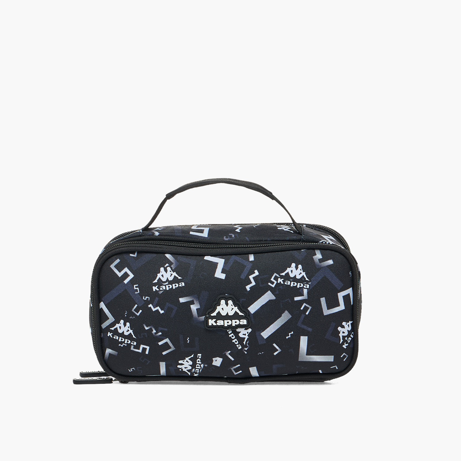 Kappa Logo Print 3-Piece School Trolley Bag Set for Kids 13 Years+ with Lunch Bag and Pencil Pouch-school-bagsandbackpacks-backpacks-image-11