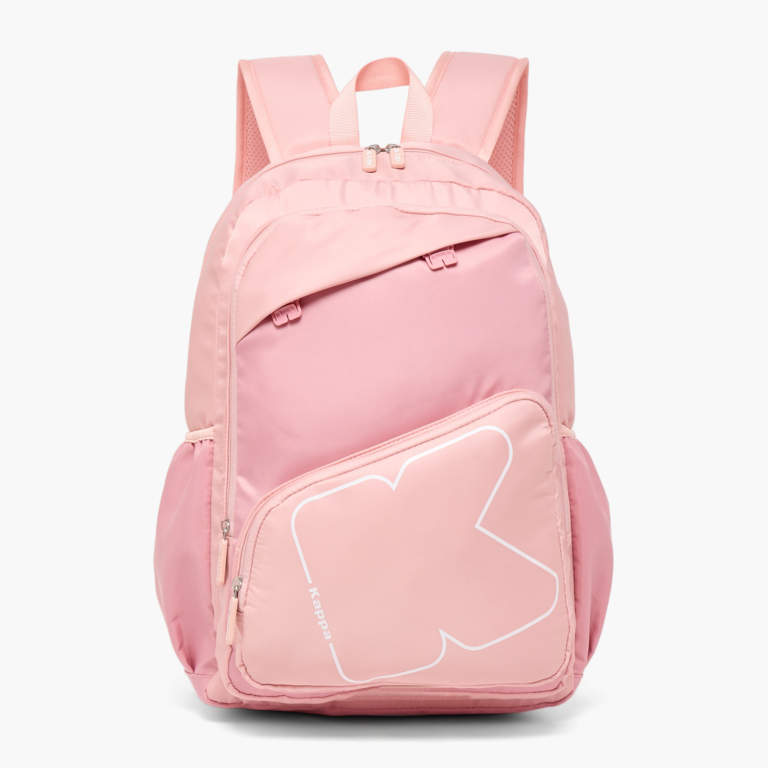 Kappa Logo Print 3-Piece School Backpack Set for Kids 13 Years+ with Lunch Bag and Pencil Pouch-school-bagsandbackpacks-backpacks-image-4