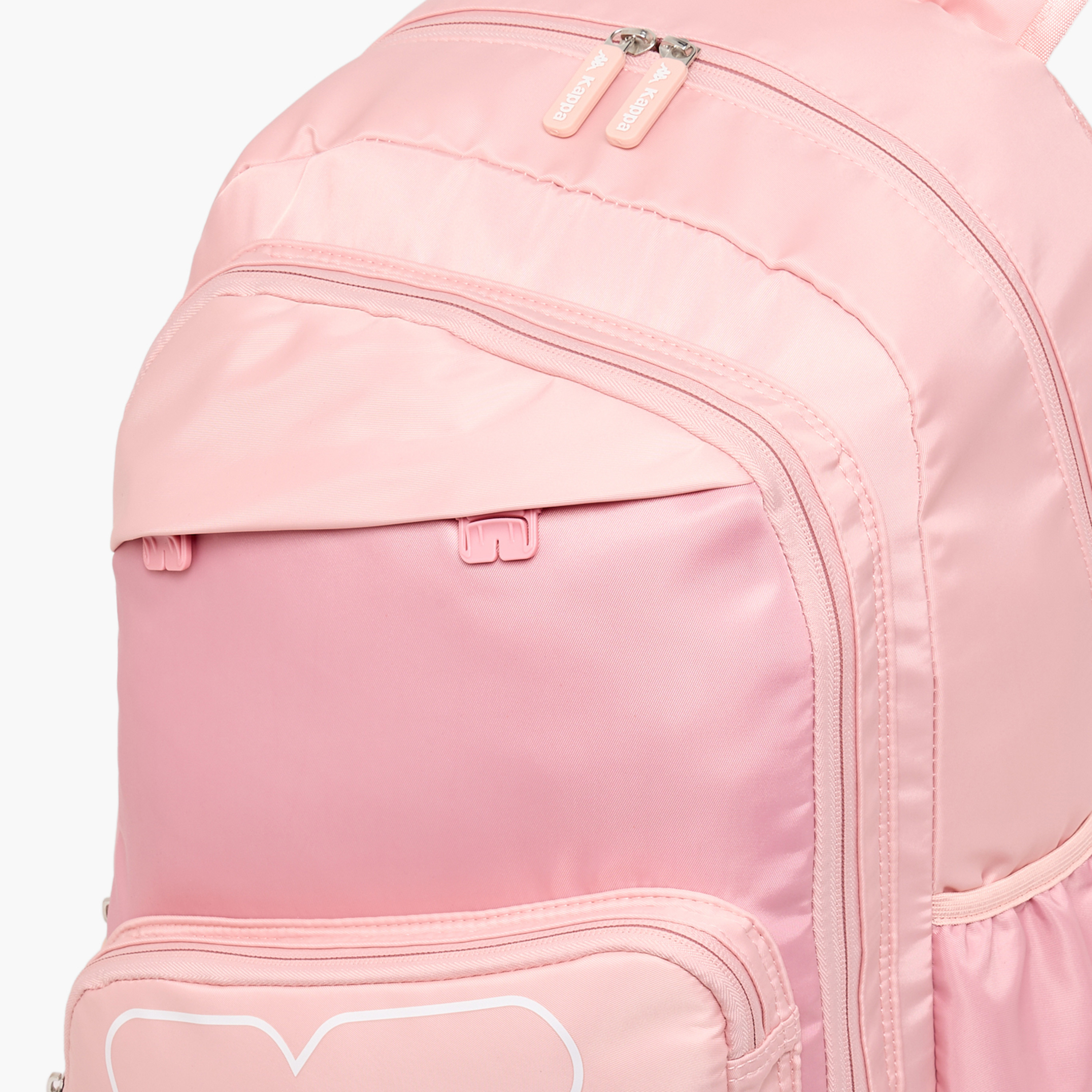 Kappa Logo Print 3-Piece School Backpack Set for Kids 13 Years+ with Lunch Bag and Pencil Pouch-school-bagsandbackpacks-backpacks-image-5