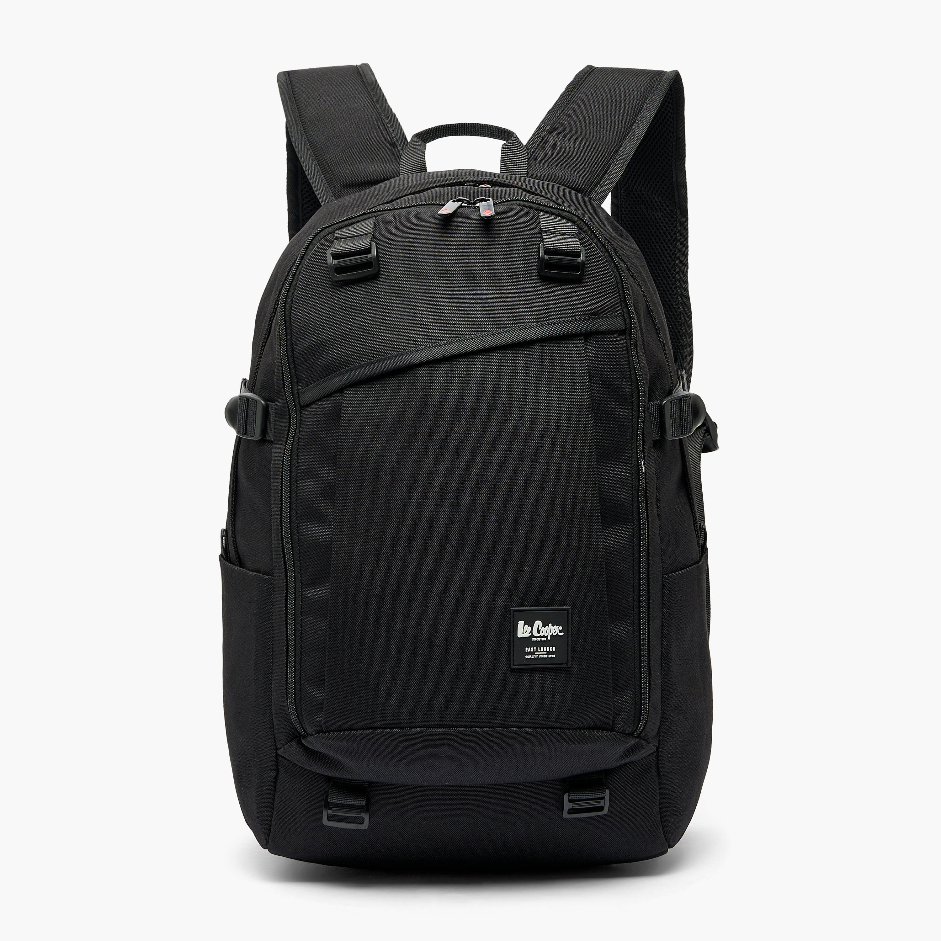 شنطة ظهر مدرسية سادة بأحزمة كتف مبطنة للأطفال بعمر 13 سنة فأكثر من لي كوبر-boys-accessories-bagsandbackpacks-image-1