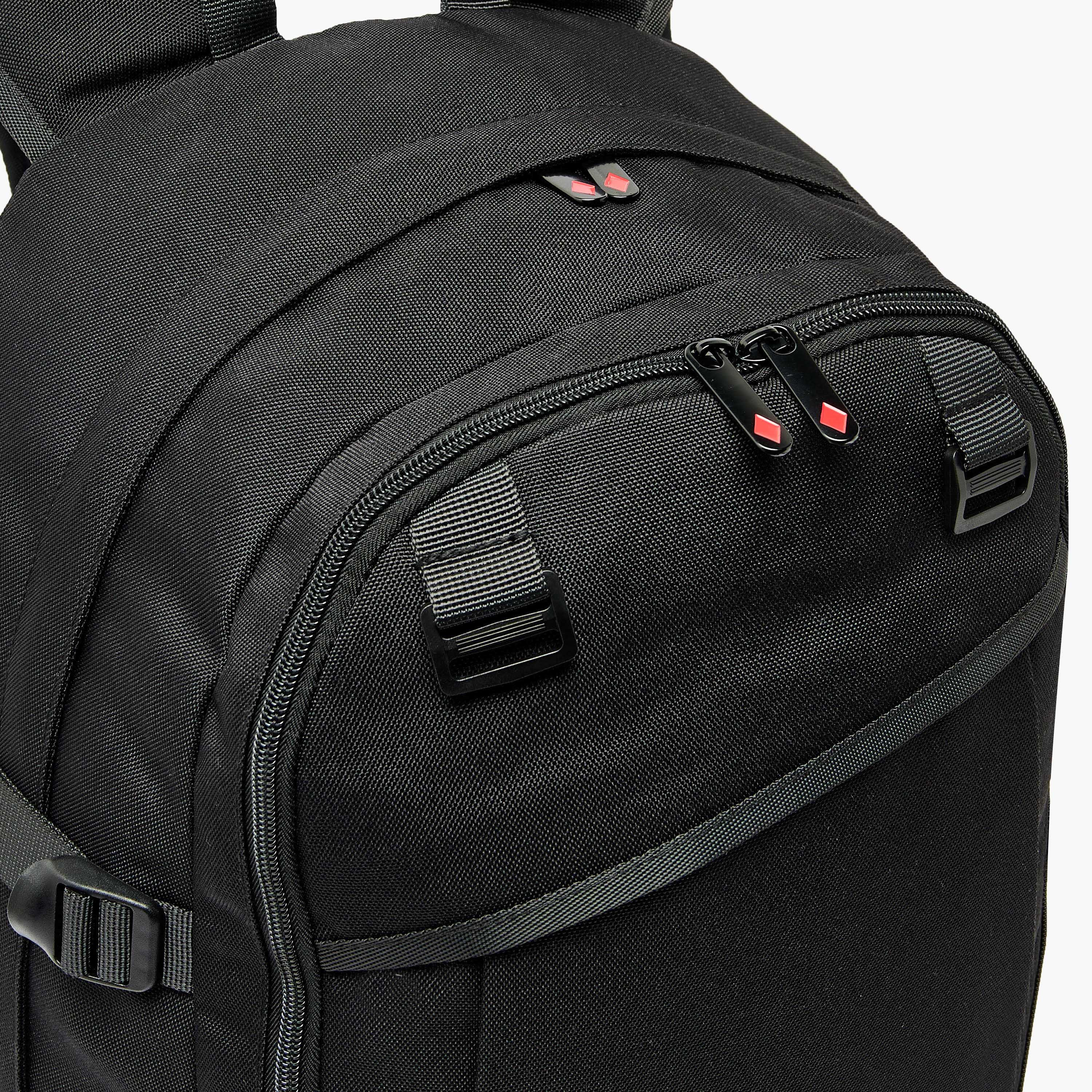 شنطة ظهر مدرسية سادة بأحزمة كتف مبطنة للأطفال بعمر 13 سنة فأكثر من لي كوبر-boys-accessories-bagsandbackpacks-image-3