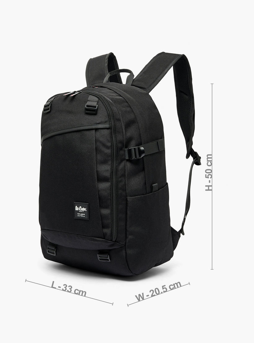 شنطة ظهر مدرسية سادة بأحزمة كتف مبطنة للأطفال بعمر 13 سنة فأكثر من لي كوبر-boys-accessories-bagsandbackpacks-image-6
