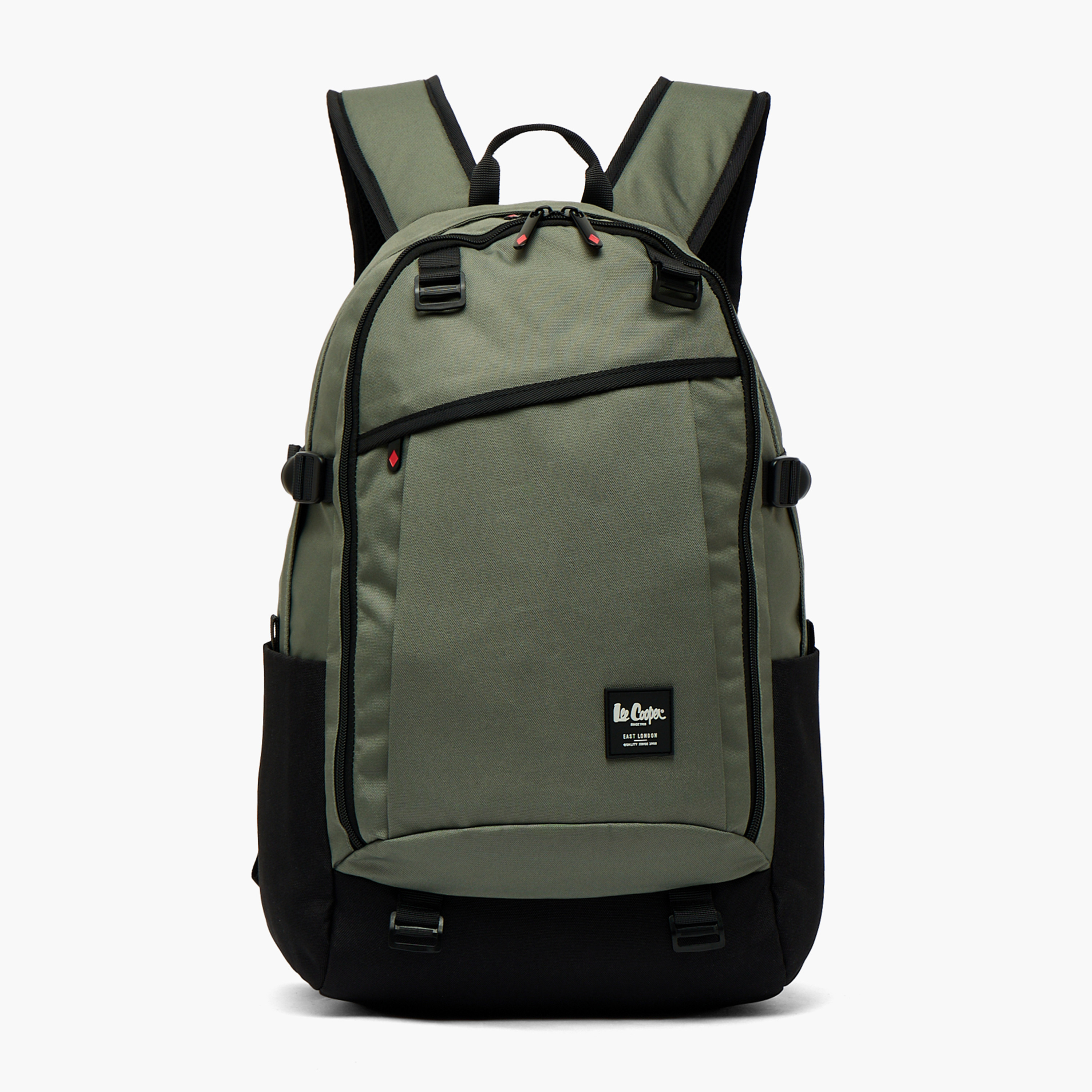 شنطة ظهر مدرسية سادة بأحزمة كتف مبطنة للأطفال بعمر 13 سنة فأكثر من لي كوبر-boys-accessories-bagsandbackpacks-image-1