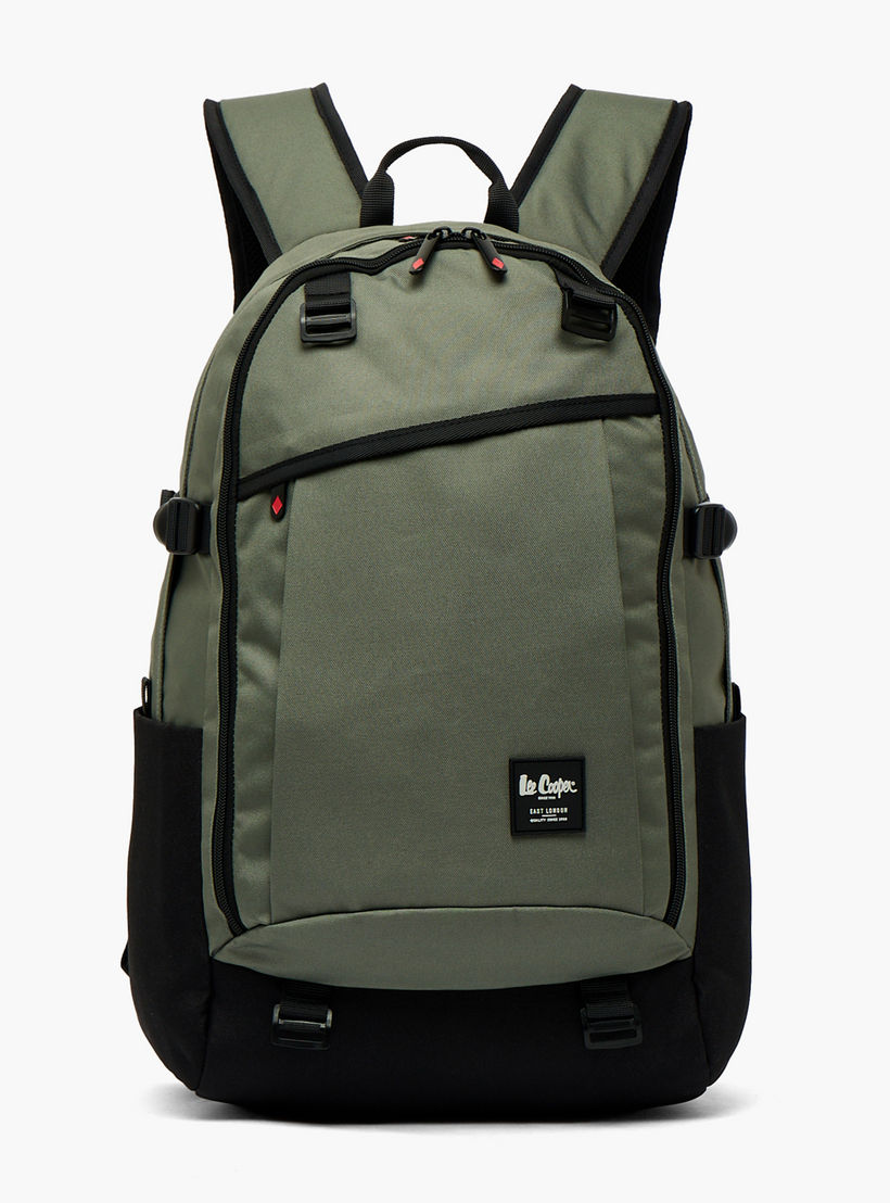 شنطة ظهر مدرسية سادة بأحزمة كتف مبطنة للأطفال بعمر 13 سنة فأكثر من لي كوبر-boys-accessories-bagsandbackpacks-image-1