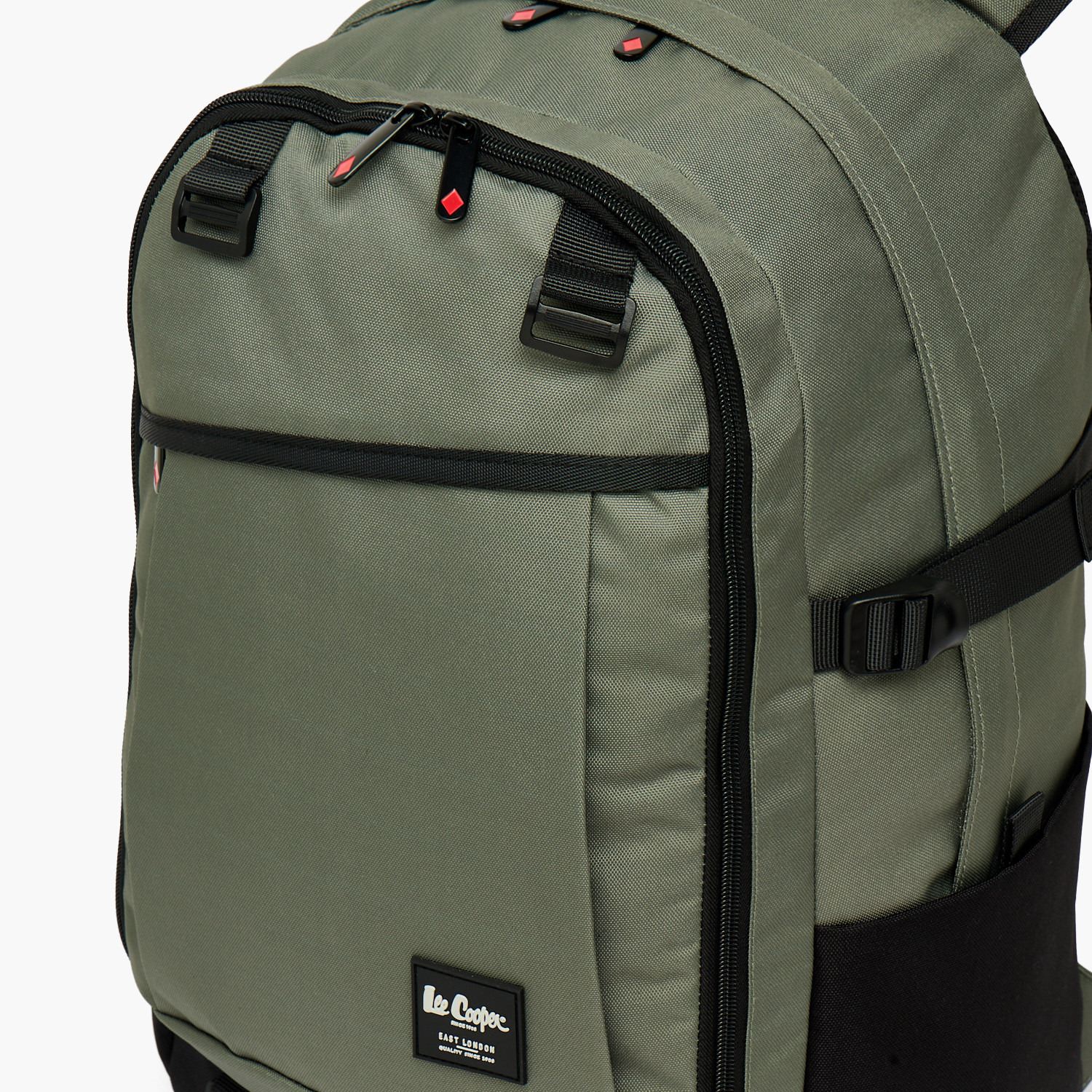 شنطة ظهر مدرسية سادة بأحزمة كتف مبطنة للأطفال بعمر 13 سنة فأكثر من لي كوبر-boys-accessories-bagsandbackpacks-image-3