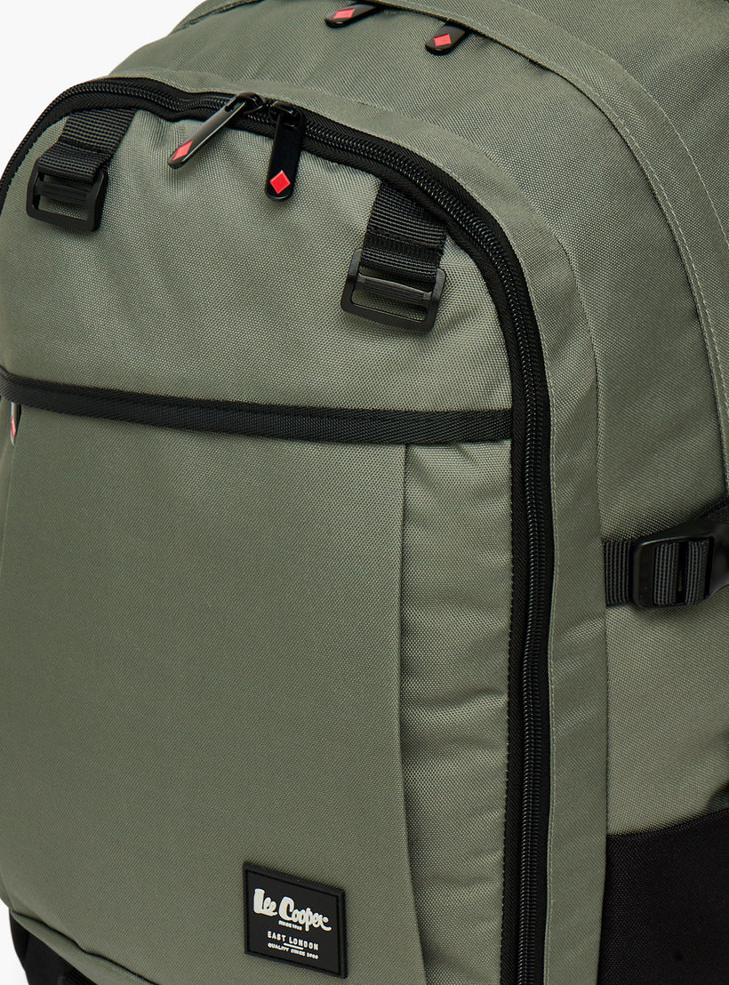 شنطة ظهر مدرسية سادة بأحزمة كتف مبطنة للأطفال بعمر 13 سنة فأكثر من لي كوبر-boys-accessories-bagsandbackpacks-image-3