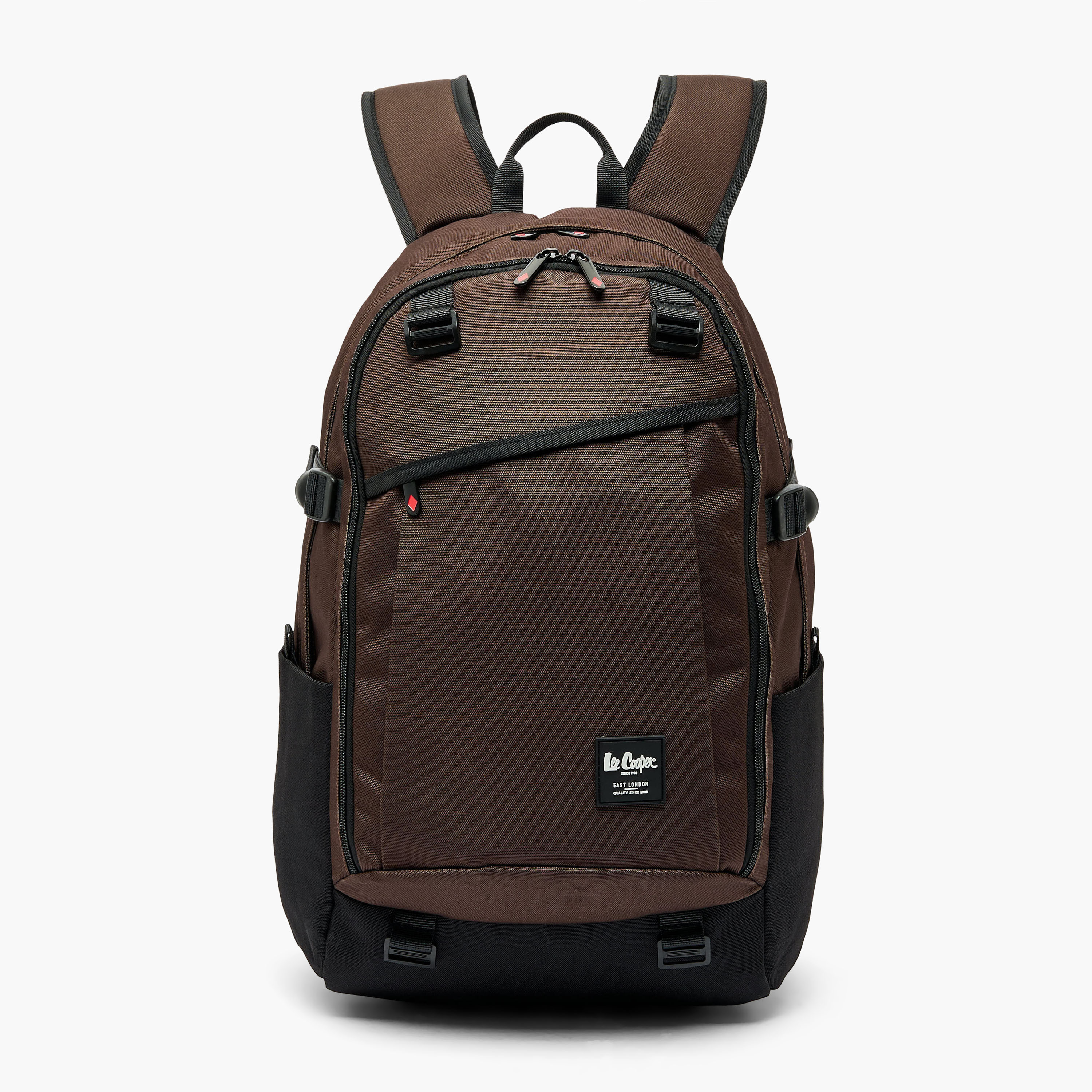 شنطة ظهر مدرسية سادة بأحزمة كتف مبطنة للأطفال بعمر 13 سنة فأكثر من لي كوبر-boys-accessories-bagsandbackpacks-image-1