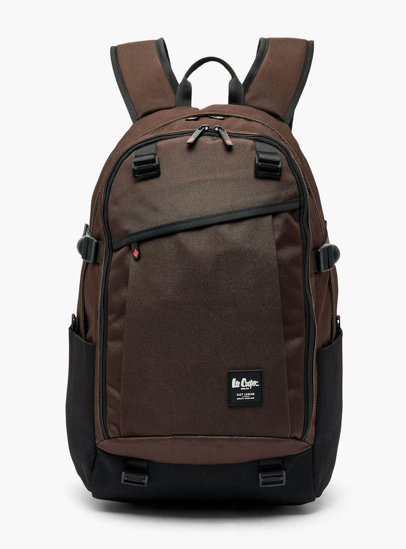 شنطة ظهر مدرسية سادة بأحزمة كتف مبطنة للأطفال بعمر 13 سنة فأكثر من لي كوبر-boys-accessories-bagsandbackpacks-image-1