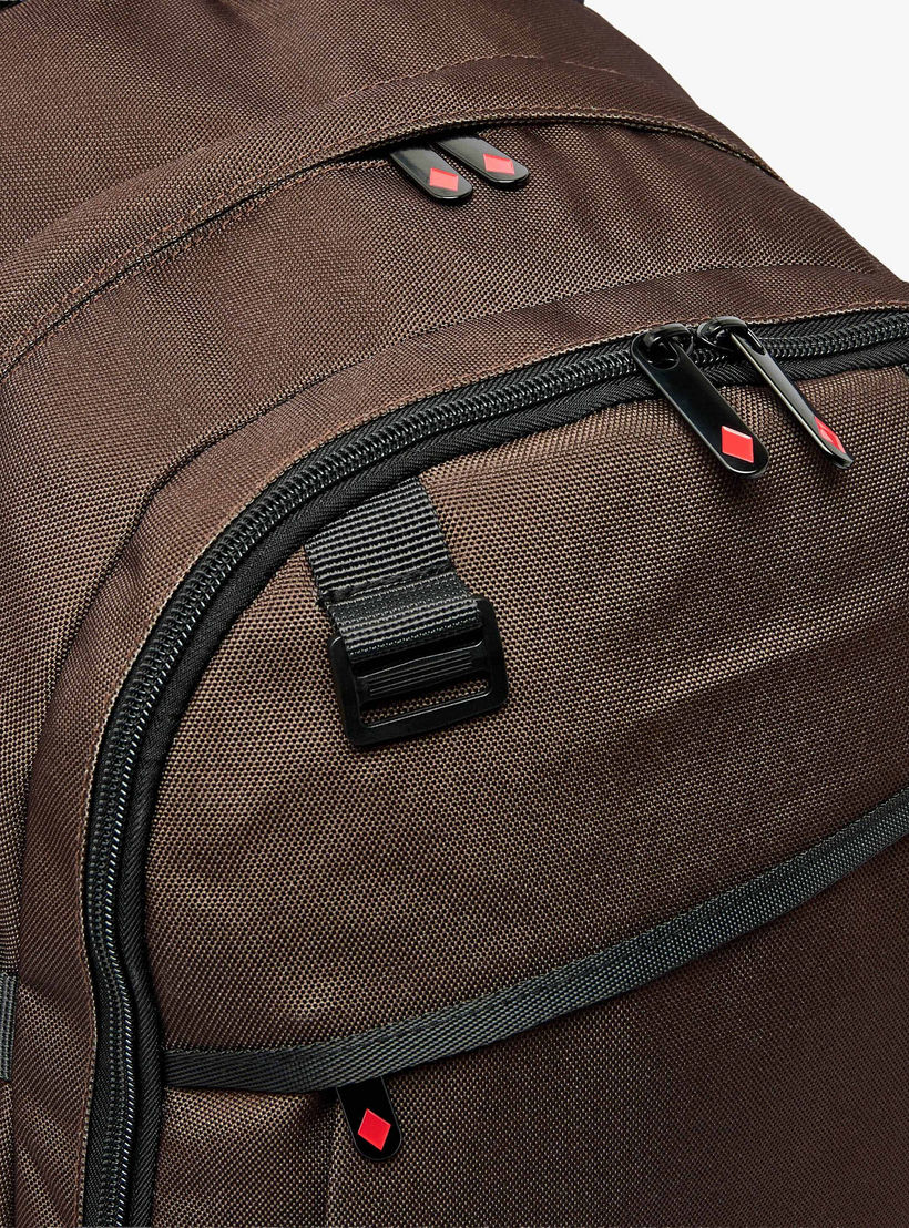 شنطة ظهر مدرسية سادة بأحزمة كتف مبطنة للأطفال بعمر 13 سنة فأكثر من لي كوبر-boys-accessories-bagsandbackpacks-image-3