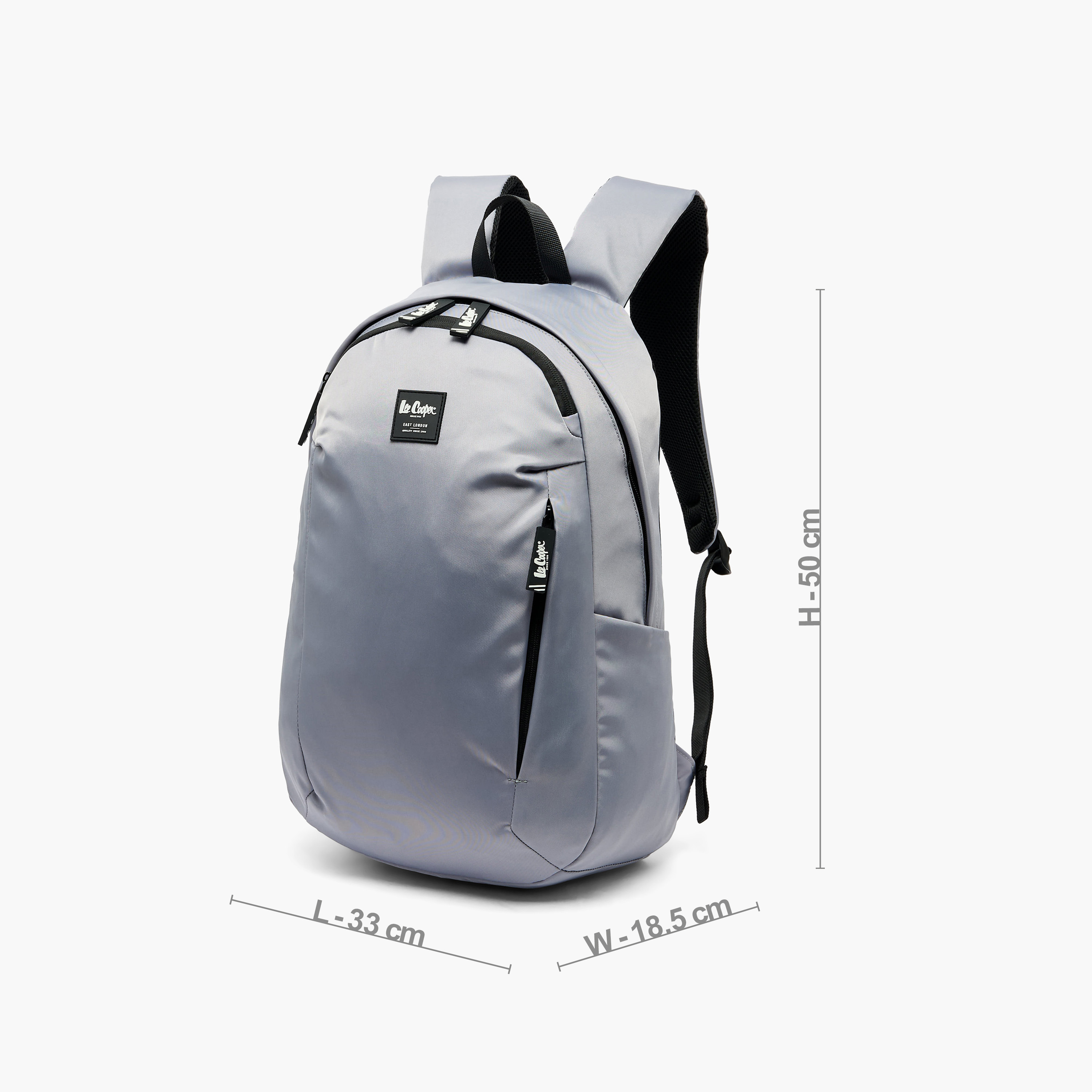 شنطة ظهر سادة بأحزمة كتف مبطنة للأطفال بعمر 13 سنة فما فوق من لي كوبر-boys-accessories-bagsandbackpacks-image-6