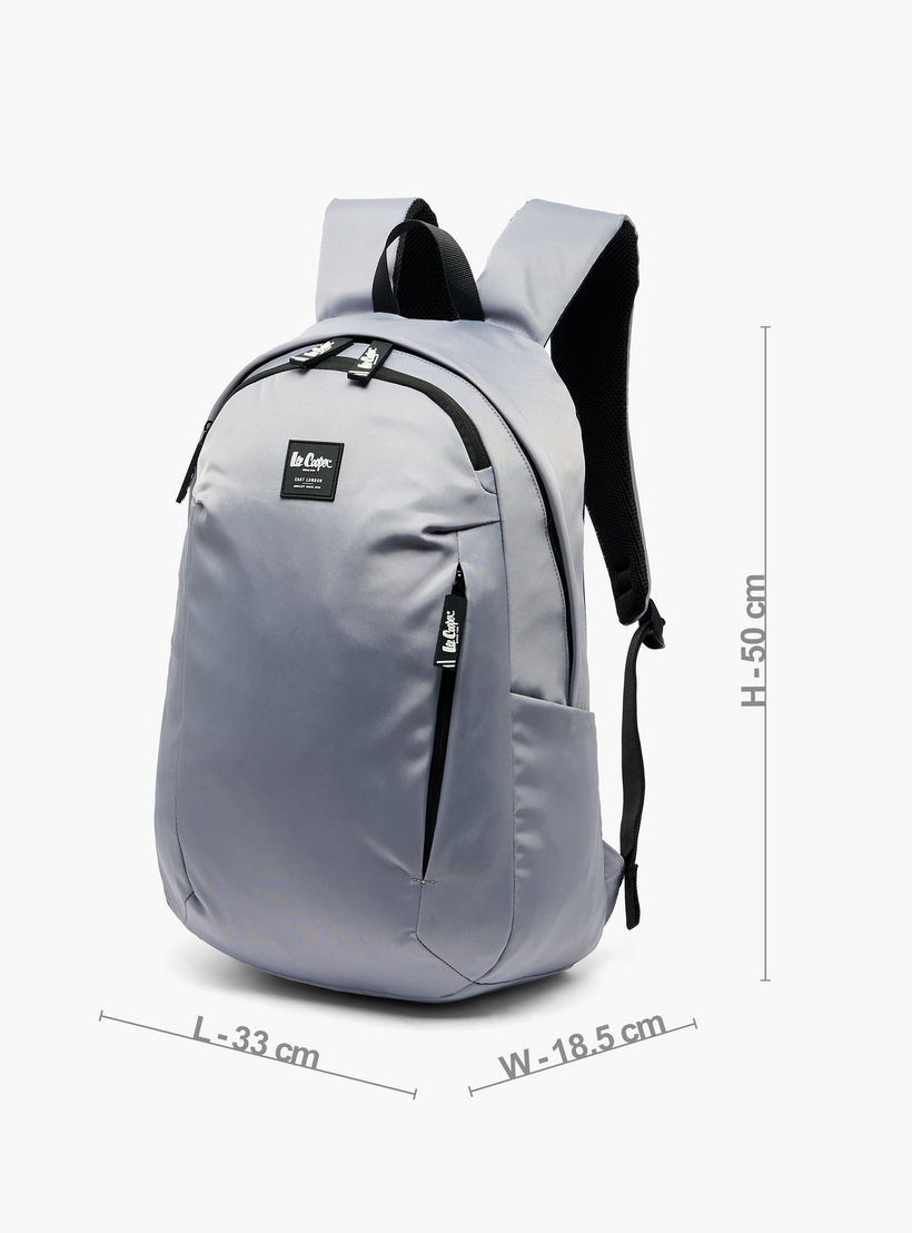 شنطة ظهر سادة بأحزمة كتف مبطنة للأطفال بعمر 13 سنة فما فوق من لي كوبر-boys-accessories-bagsandbackpacks-image-6