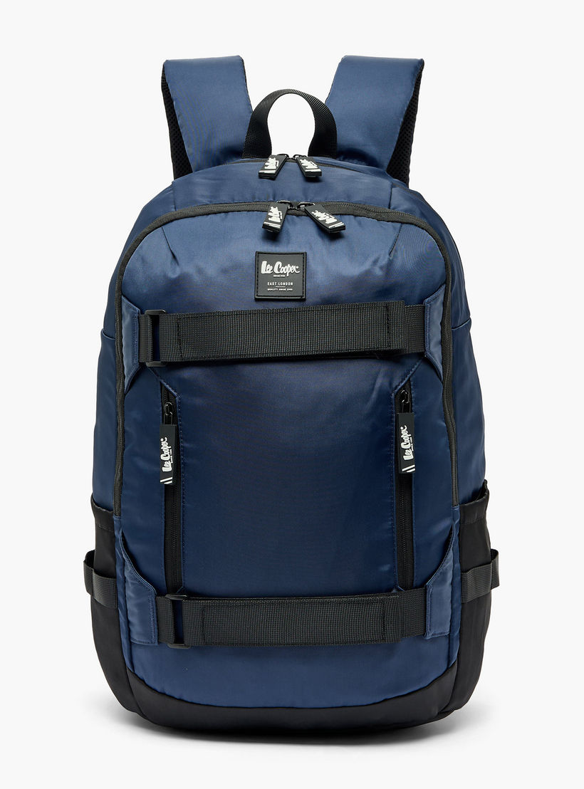 شنطة ظهر سادة بحمالات كتف مبطنة للأطفال من سن 13 سنة من لي كوبر-boys-accessories-bagsandbackpacks-image-1