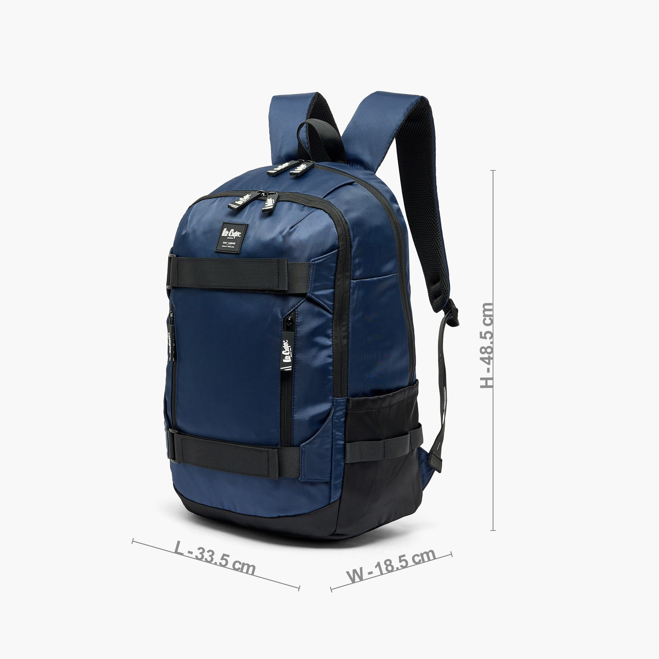 شنطة ظهر سادة بحمالات كتف مبطنة للأطفال من سن 13 سنة من لي كوبر-boys-accessories-bagsandbackpacks-image-6