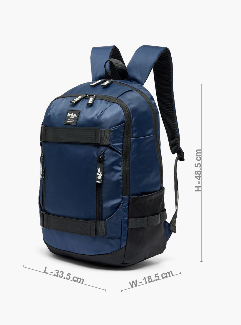 شنطة ظهر سادة بحمالات كتف مبطنة للأطفال من سن 13 سنة من لي كوبر-boys-accessories-bagsandbackpacks-image-6