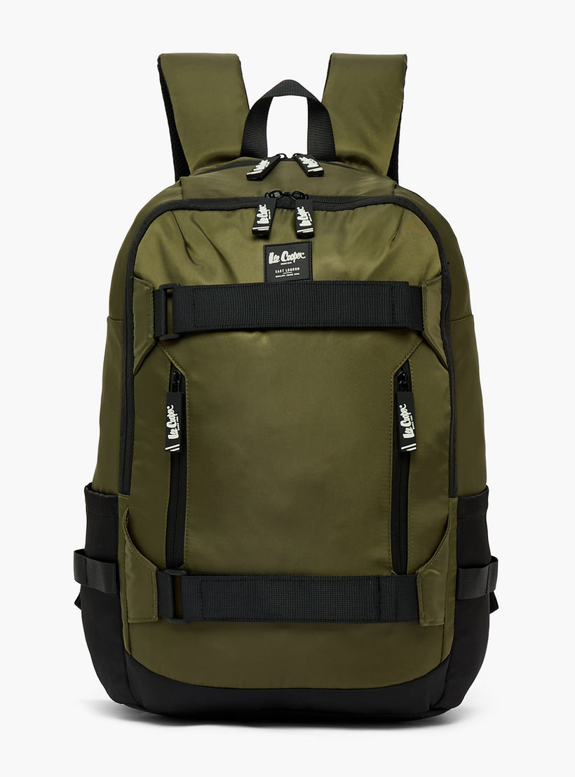 شنطة ظهر سادة بحمالات كتف مبطنة للأطفال من سن 13 سنة من لي كوبر-boys-accessories-bagsandbackpacks-image-1