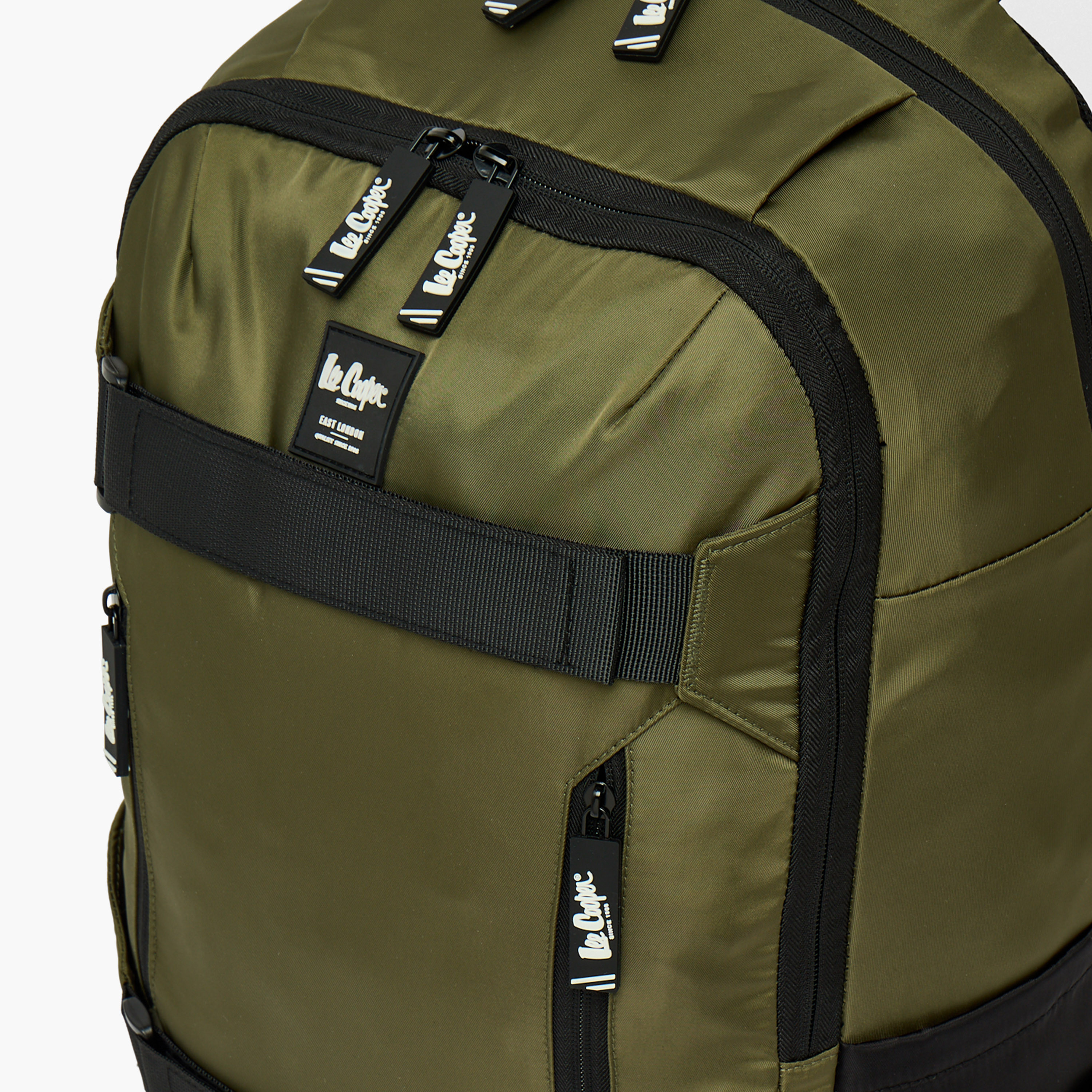 شنطة ظهر سادة بحمالات كتف مبطنة للأطفال من سن 13 سنة من لي كوبر-boys-accessories-bagsandbackpacks-image-3