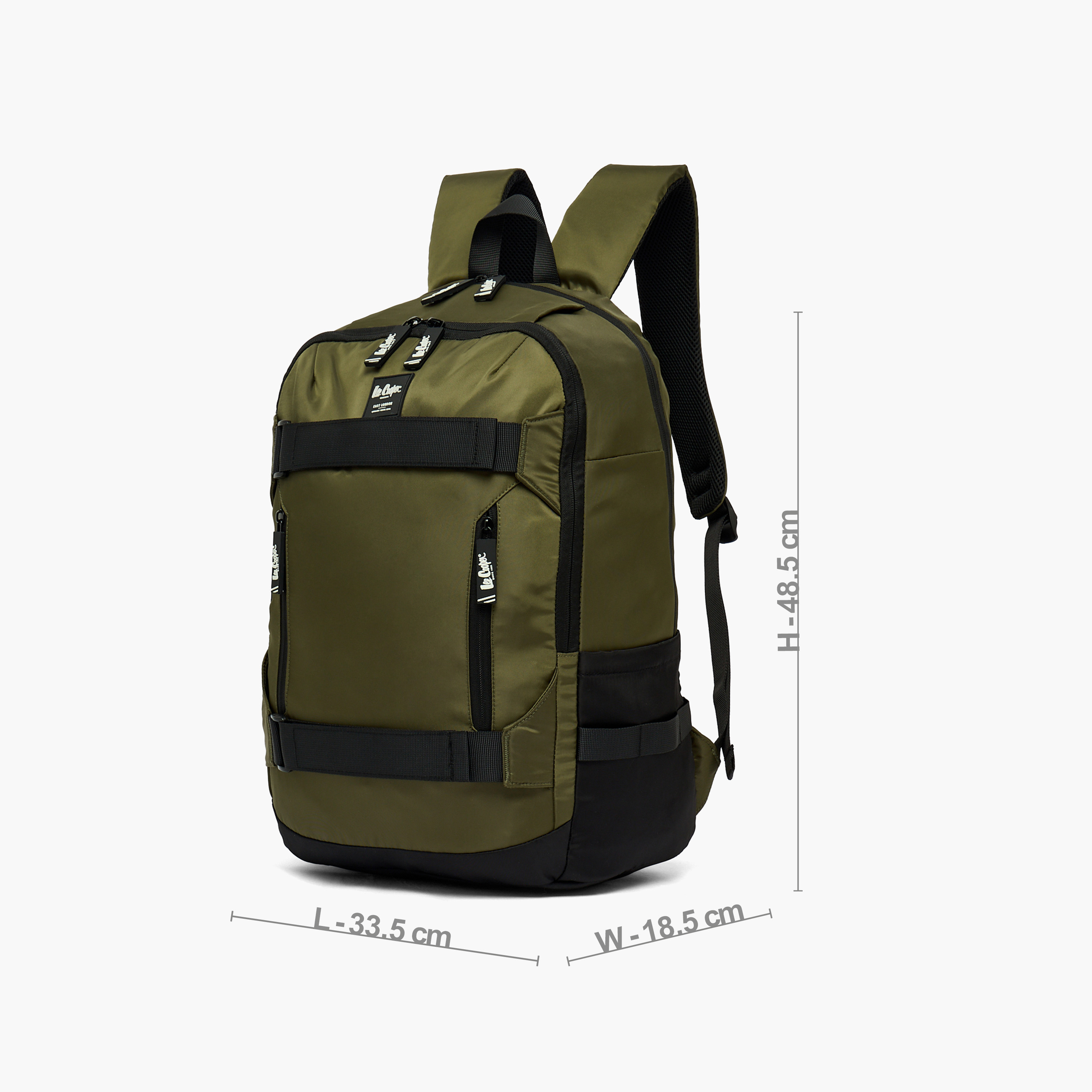 شنطة ظهر سادة بحمالات كتف مبطنة للأطفال من سن 13 سنة من لي كوبر-boys-accessories-bagsandbackpacks-image-6