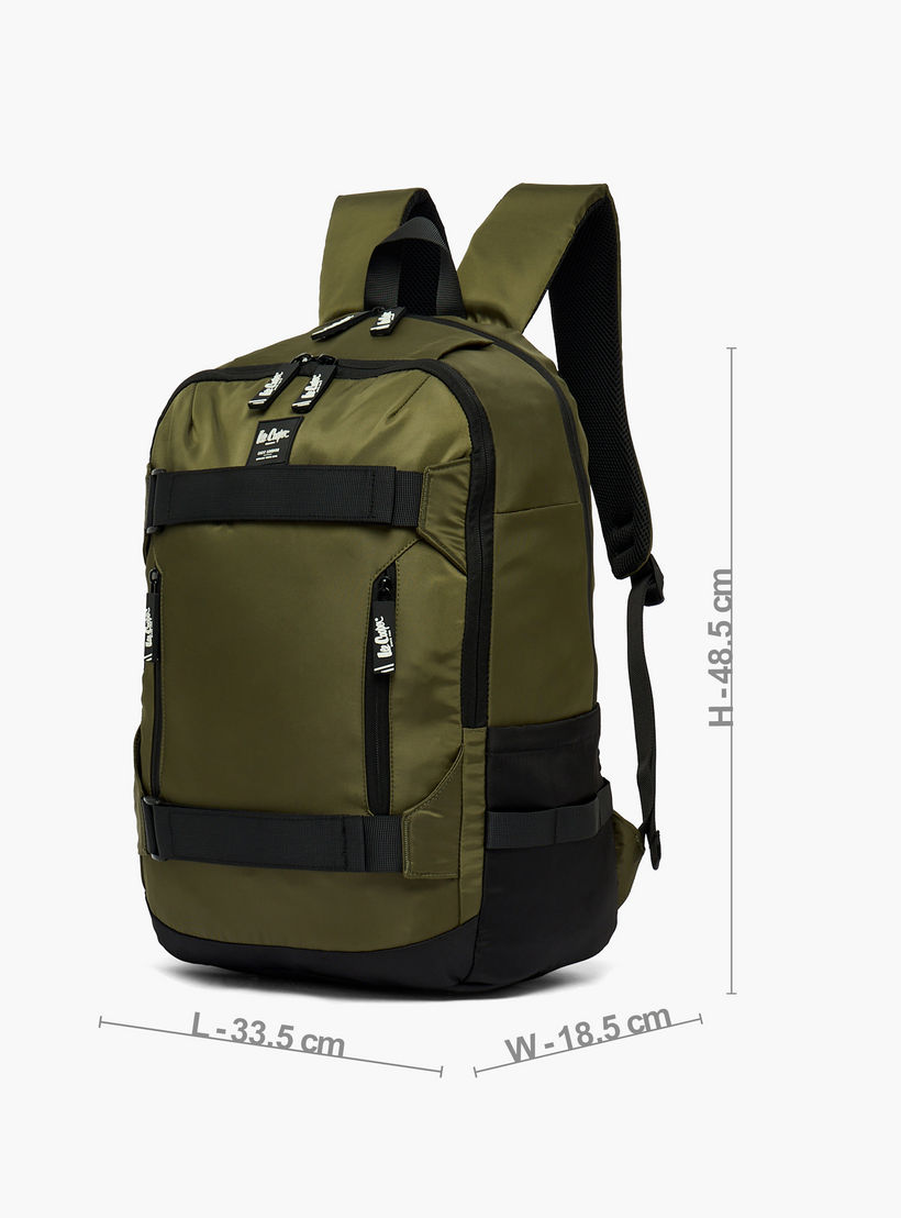 شنطة ظهر سادة بحمالات كتف مبطنة للأطفال من سن 13 سنة من لي كوبر-boys-accessories-bagsandbackpacks-image-6