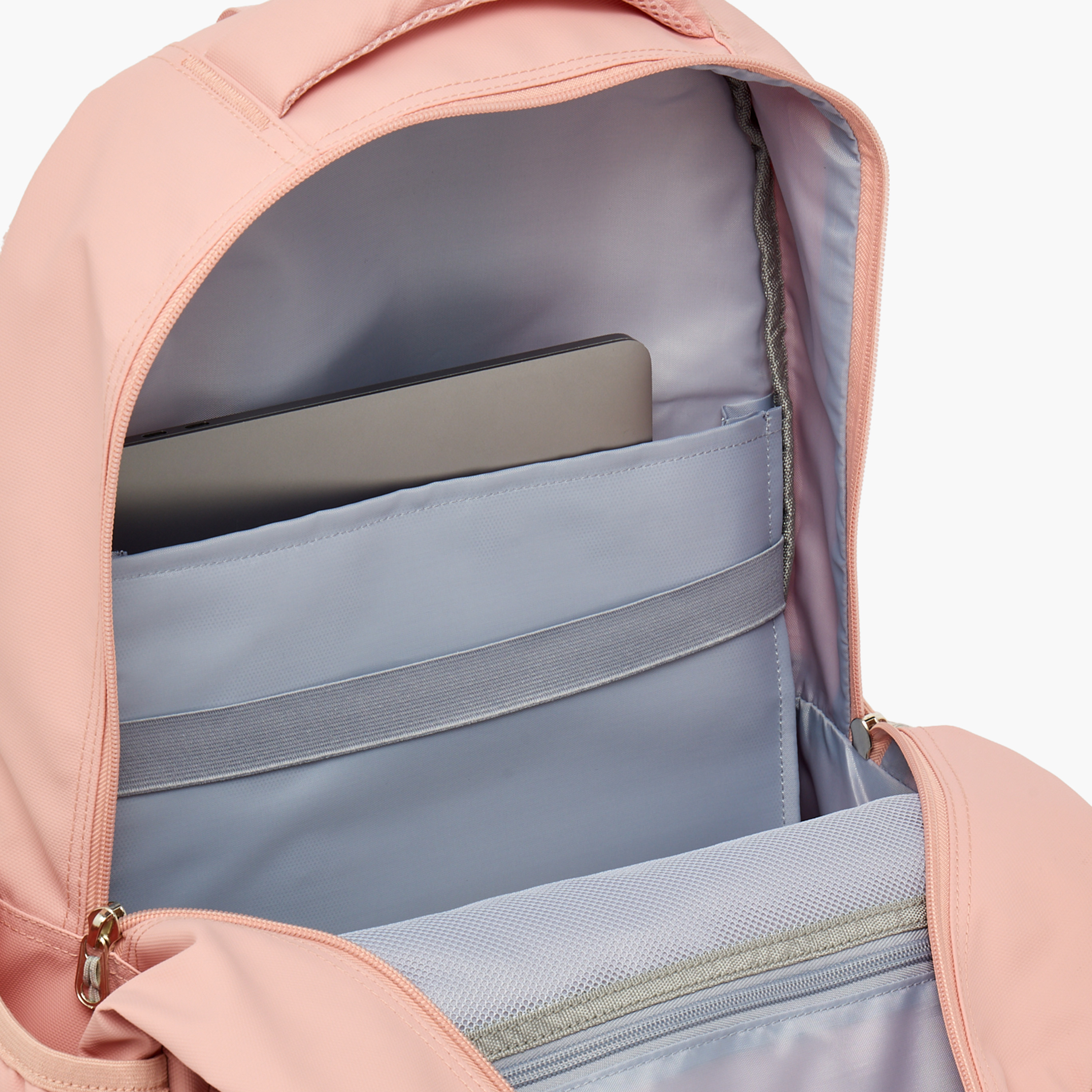 شنطة ظهر مدرسية سادة بأحزمة كتف مبطنة للأطفال بعمر 13 سنة فأكثر من كابا-boys-accessories-bagsandbackpacks-image-4