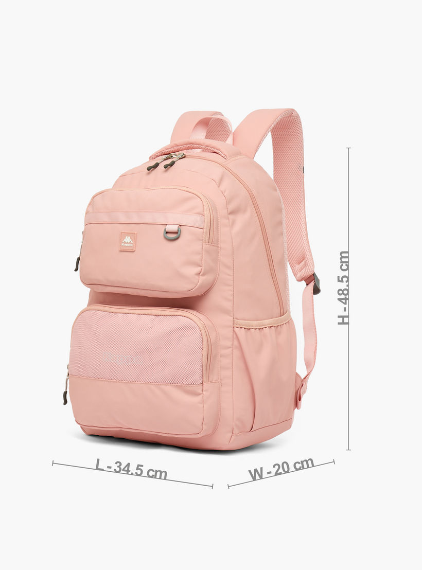 شنطة ظهر مدرسية سادة بأحزمة كتف مبطنة للأطفال بعمر 13 سنة فأكثر من كابا-boys-accessories-bagsandbackpacks-image-5
