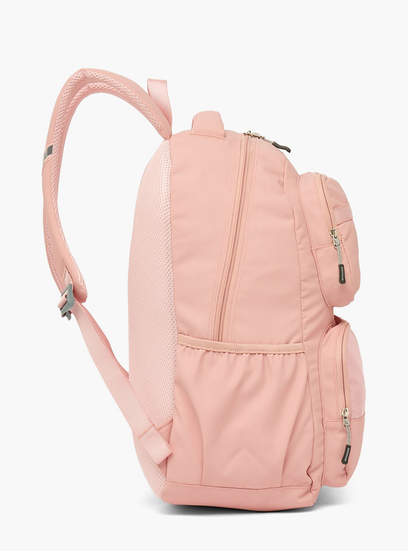 شنطة ظهر مدرسية سادة بأحزمة كتف مبطنة للأطفال بعمر 13 سنة فأكثر من كابا-boys-accessories-bagsandbackpacks-image-6